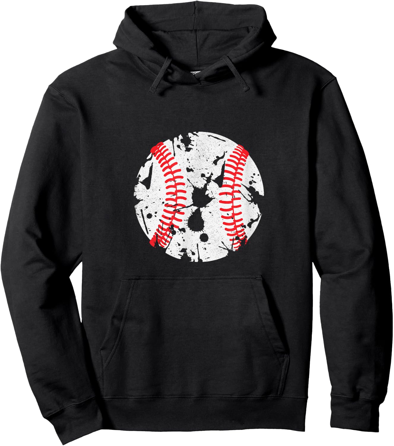 Baseball Apparel - Baseball Hoodie - Hoodie | Black