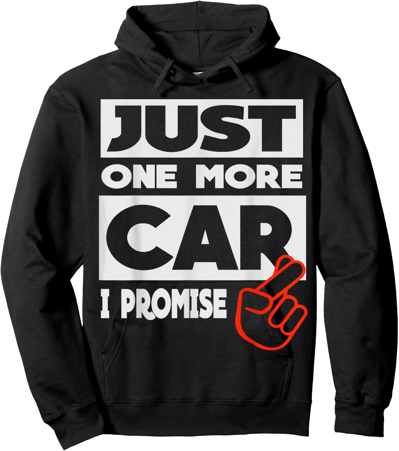 Nur noch ein Auto - verpromchen Hoodie - Hoodie | Black