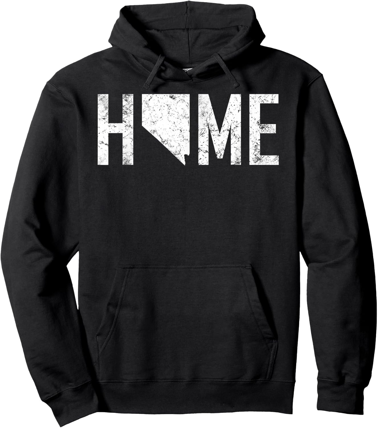 Retro Nevada Las Vegas is Home Hoodie - Hoodie | Black