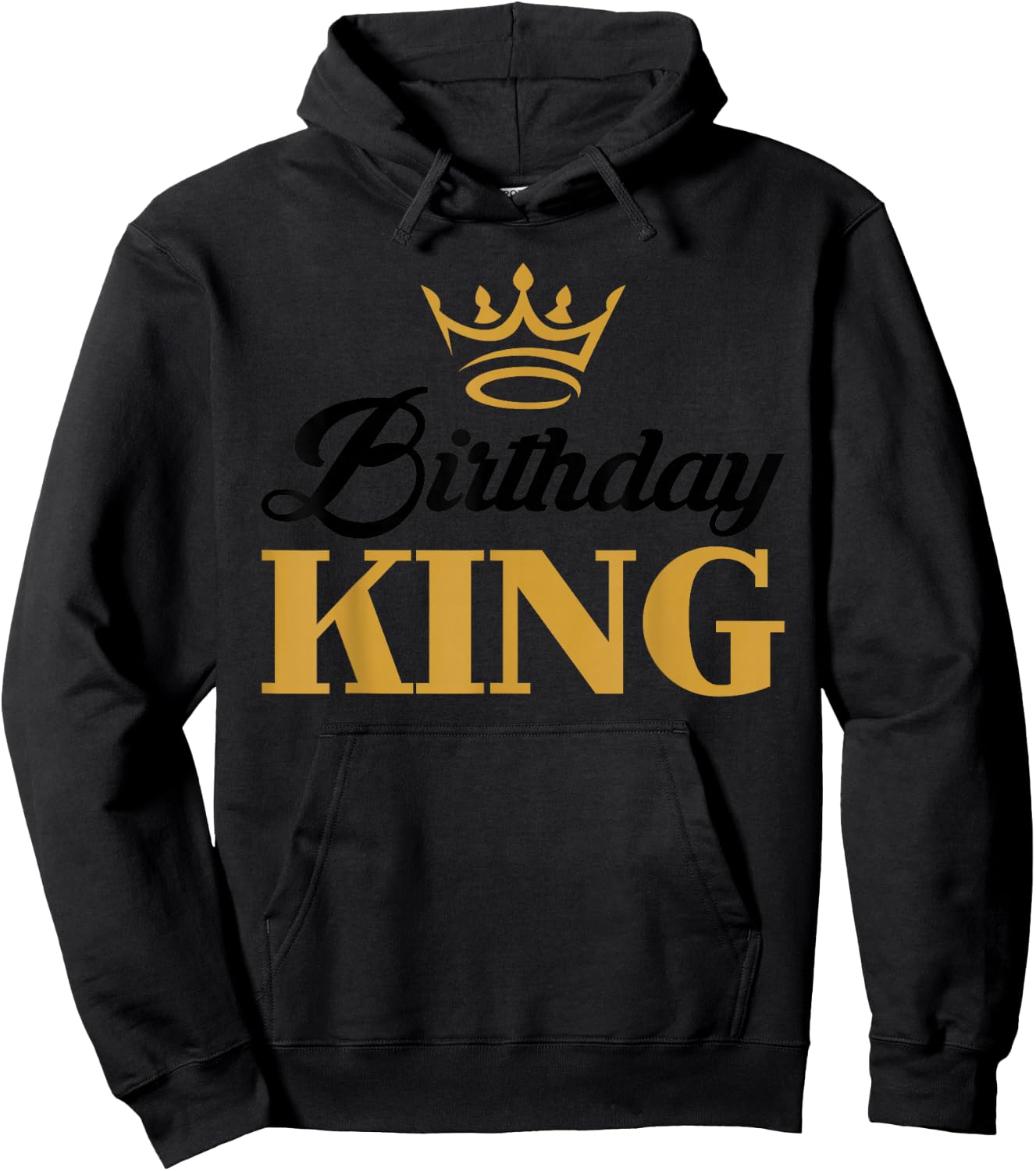 Birthday King | Birthday Hoodie - Hoodie | Black
