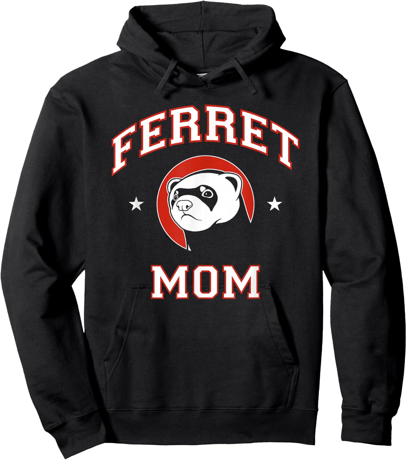 Ferret Mom Hoodie - Hoodie | Black