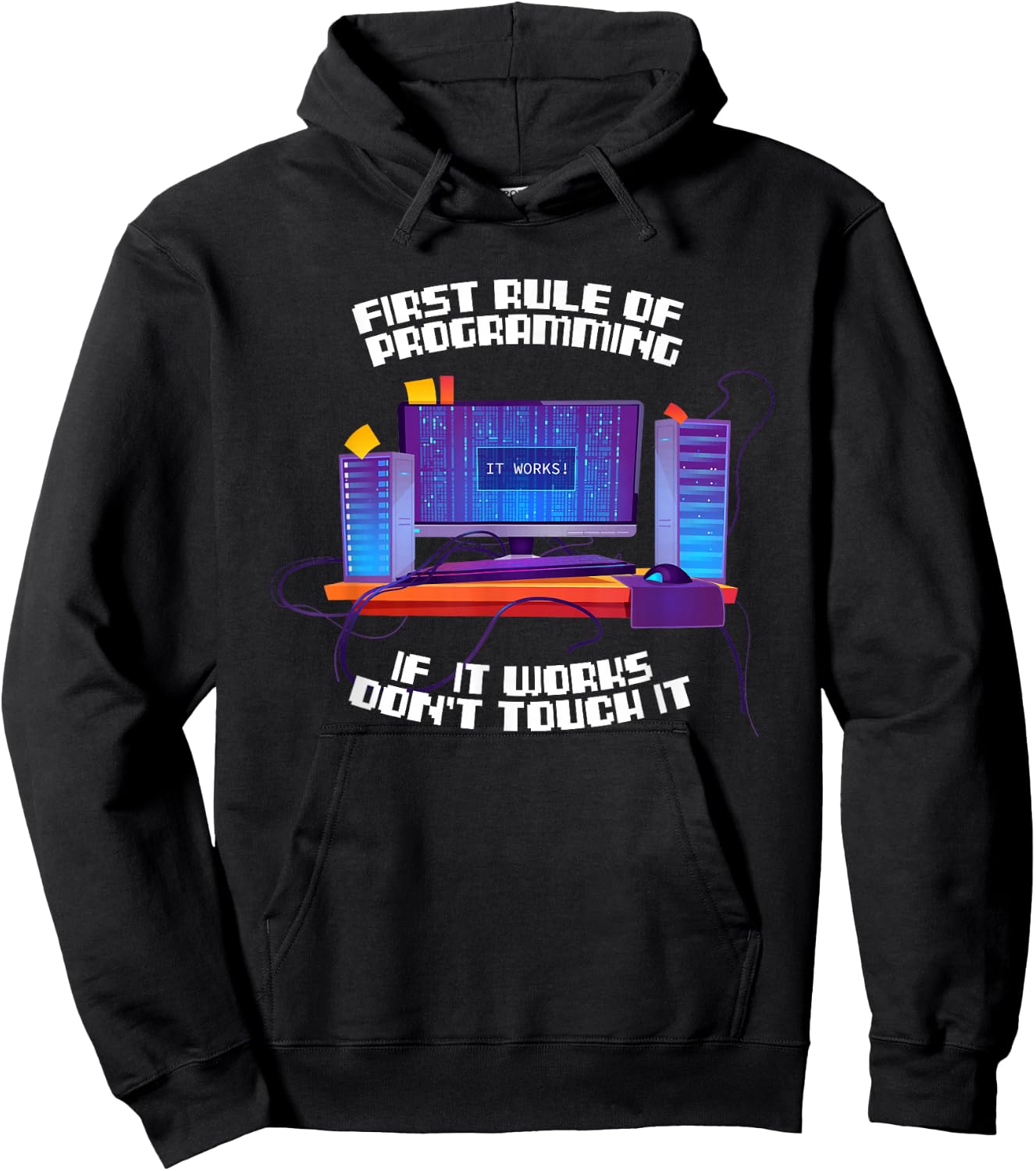 Programmer Coder - Developer Software Engineer Programming Hoodie - Hoodie | Black