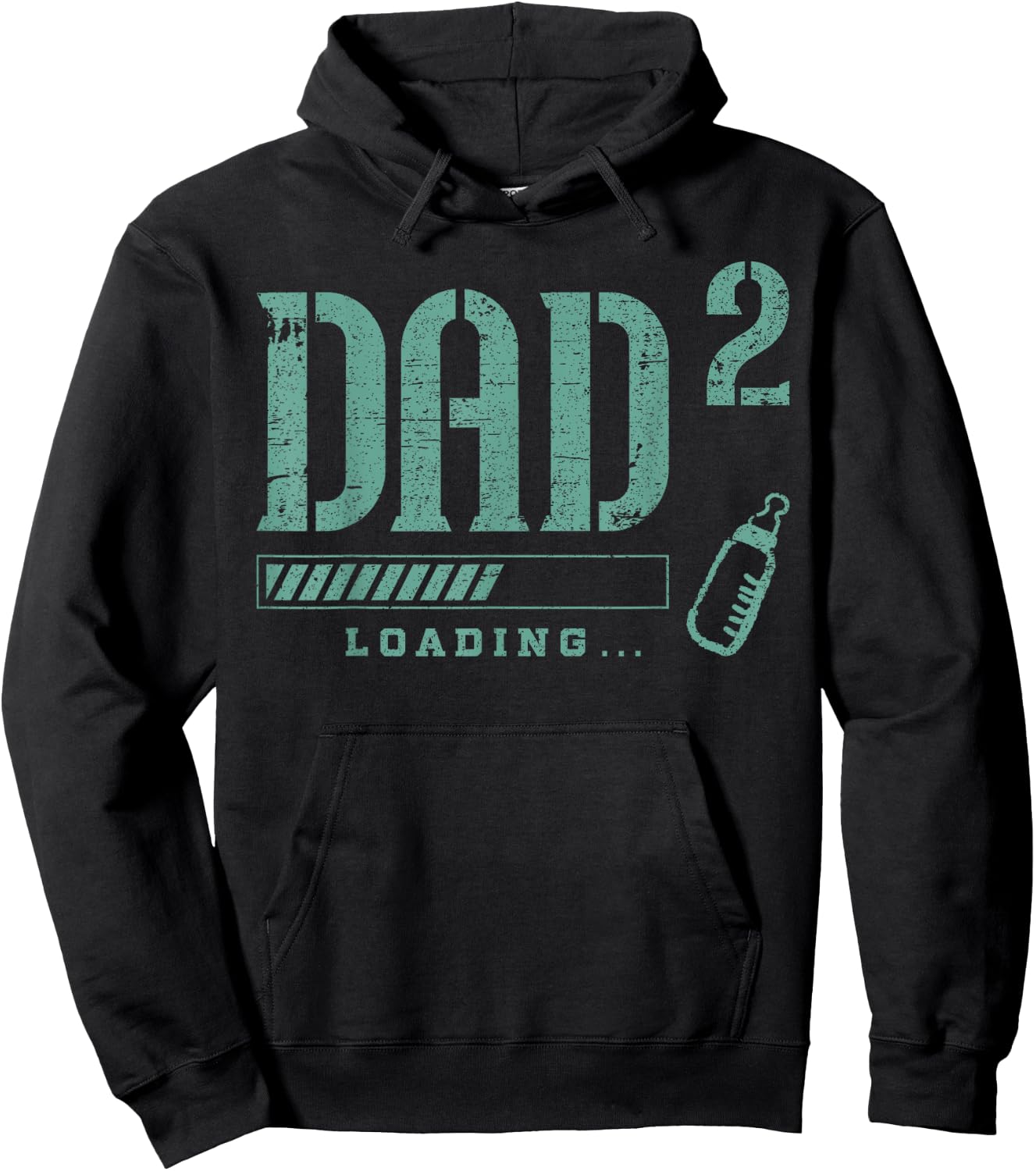 Expectant dad, Dad-to-be, Future Dad, 2nd child Hoodie - Hoodie | Black