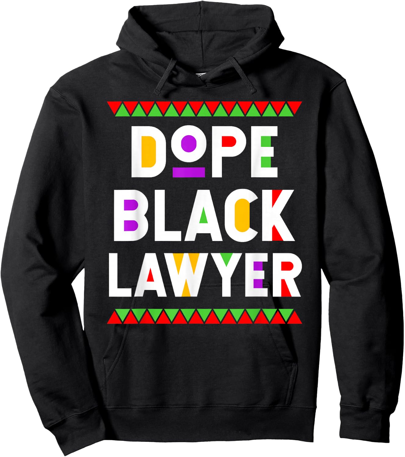 Dope Black Lawyer African American Job Proud Profession Hoodie - Hoodie | Black