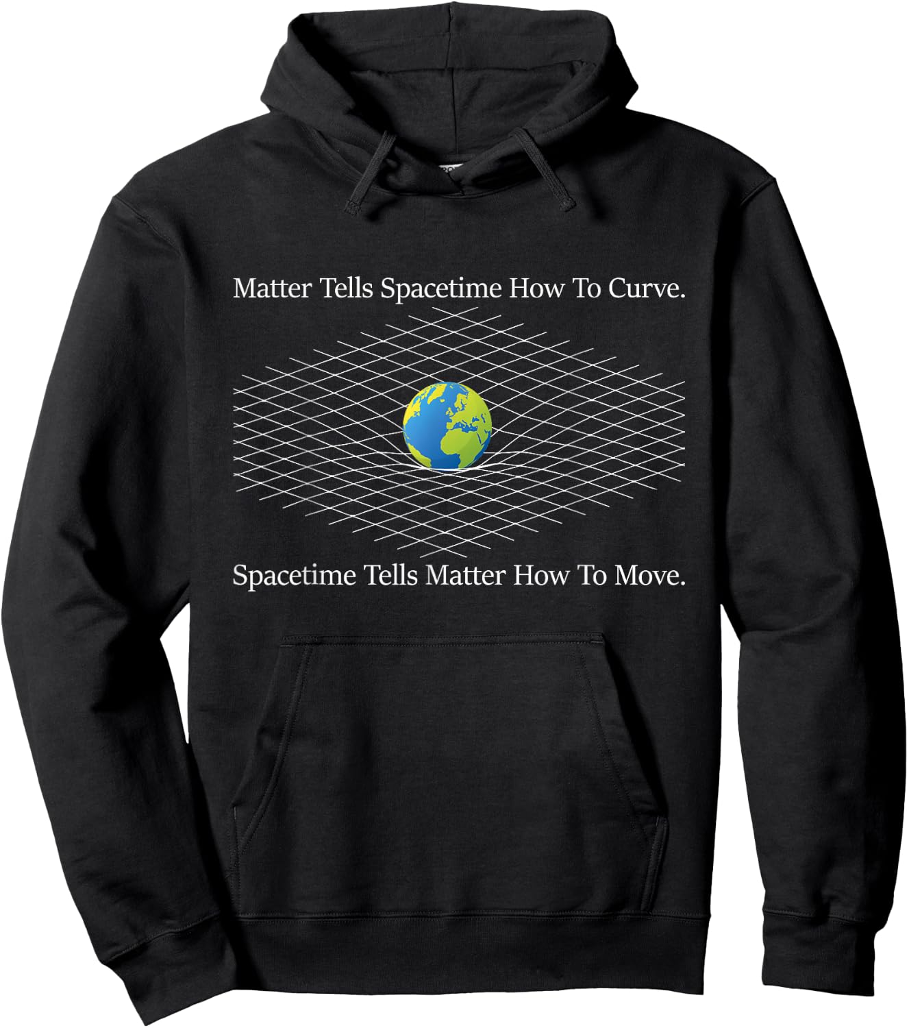 Matter Tells Spacetime How To Curve - Physicists Scientist Hoodie - Hoodie | Black