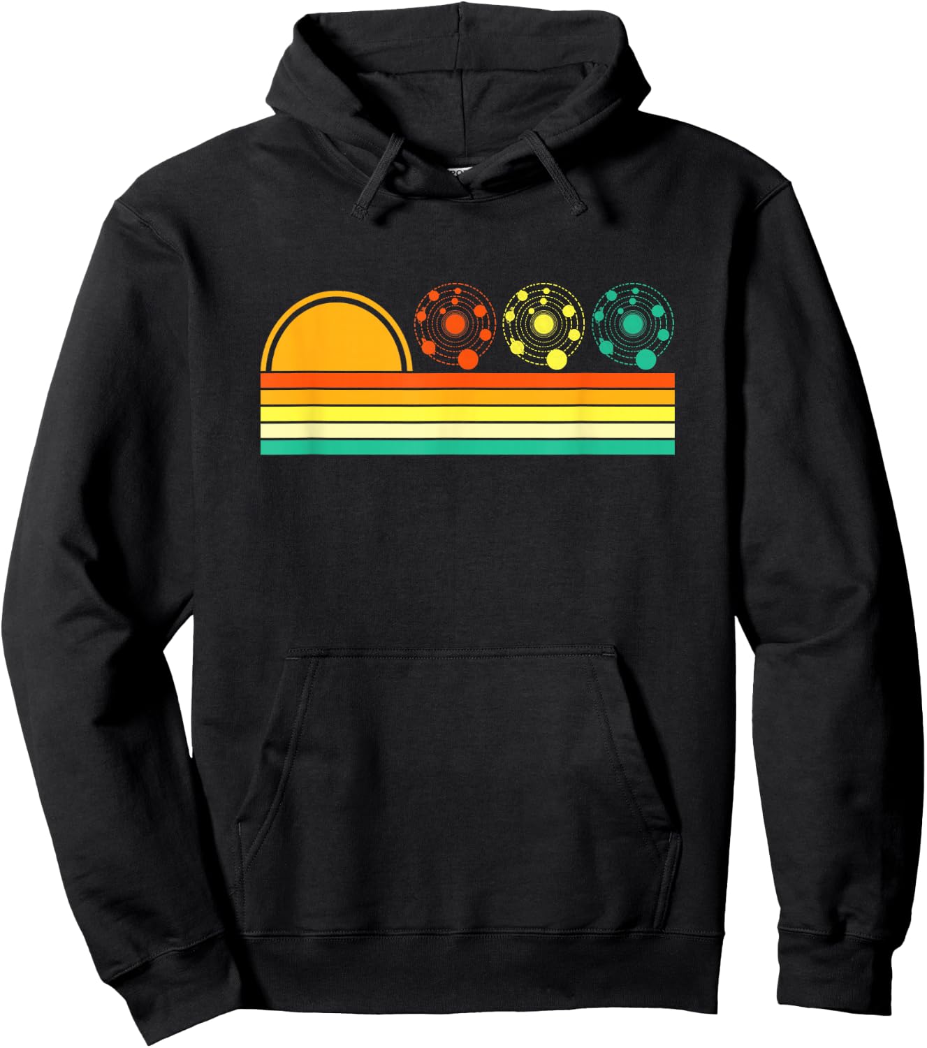 Astronomy Space Vintage Astrophysicist Astrophysics Hoodie - Hoodie | Black