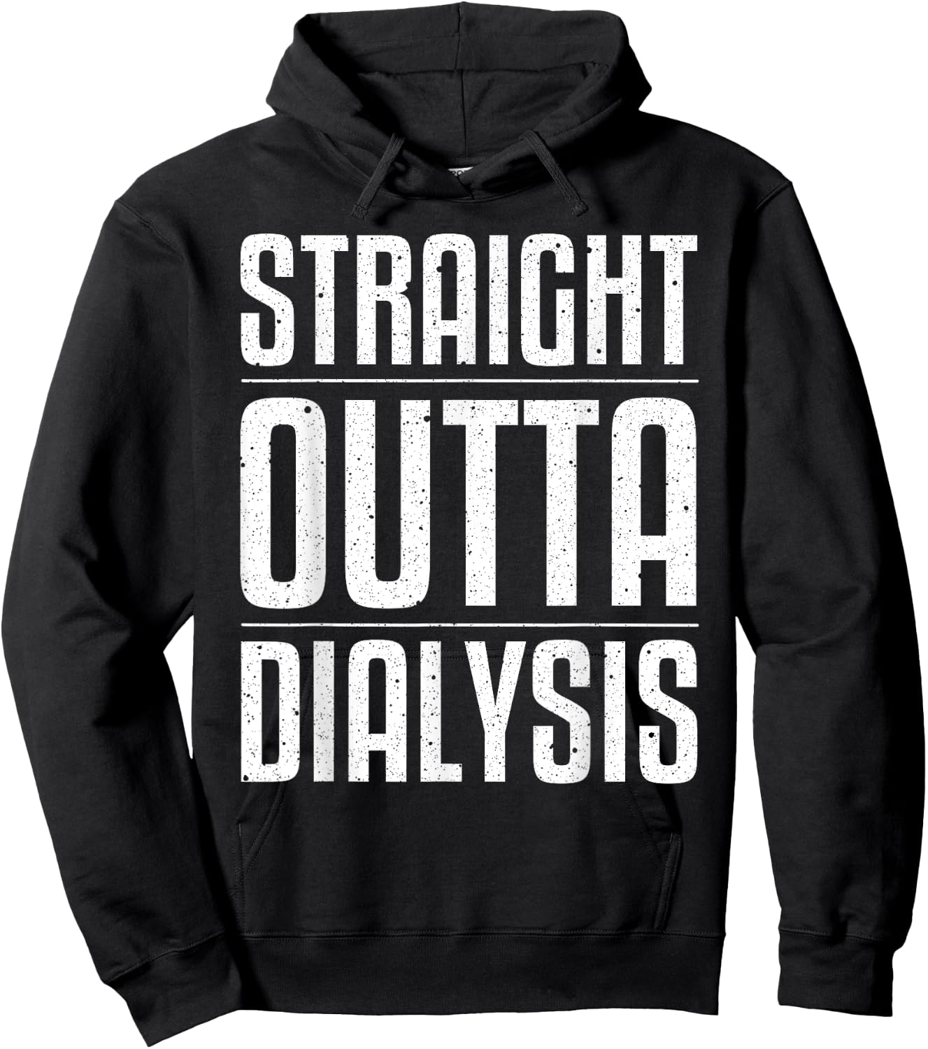 Funny Dialysis Women Kidney Disease Patient Recovery Hoodie - Hoodie | Black