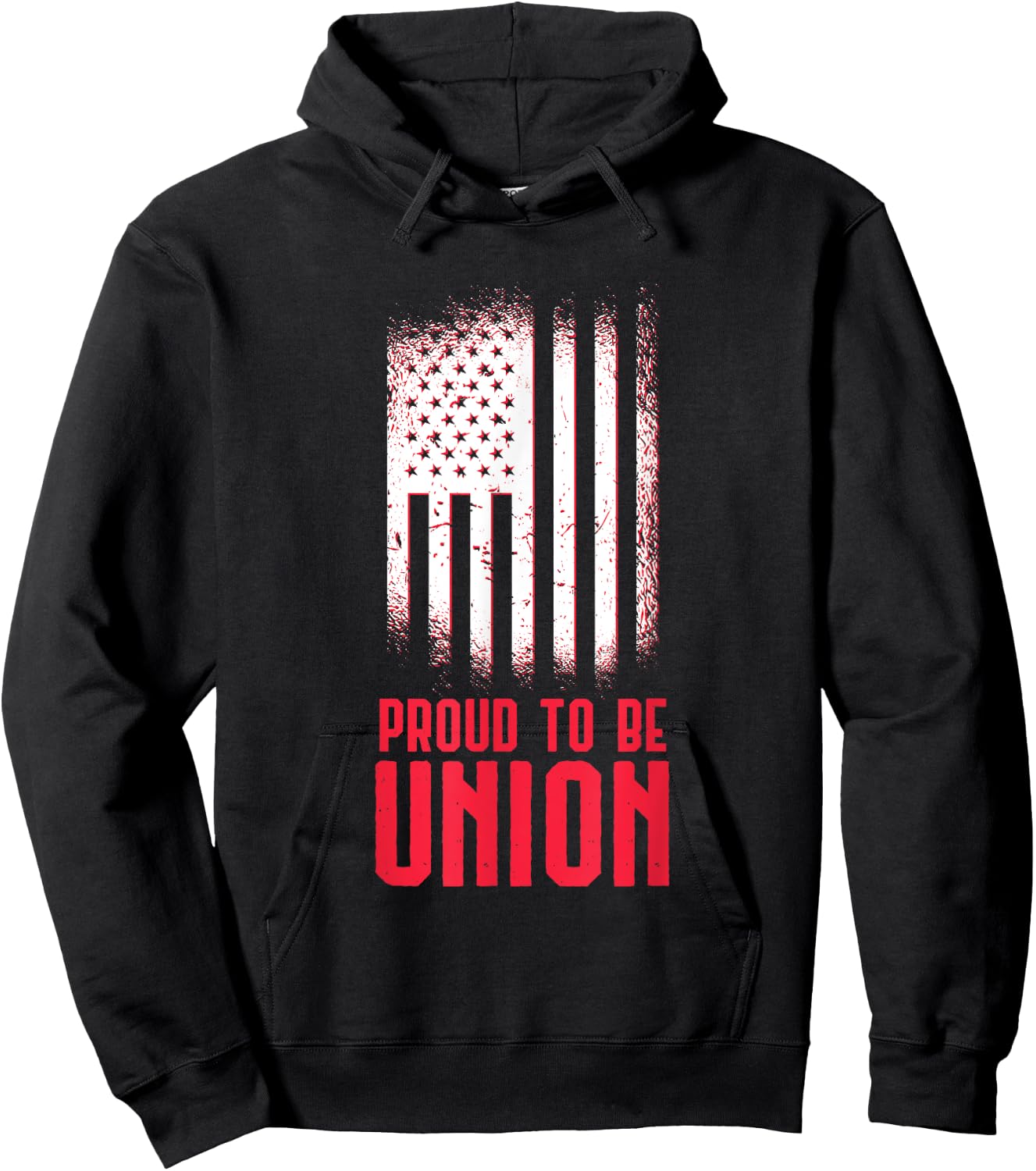Proud To Be Union Skilled Labor Worker Labor Day Gift Hoodie - Hoodie | Black