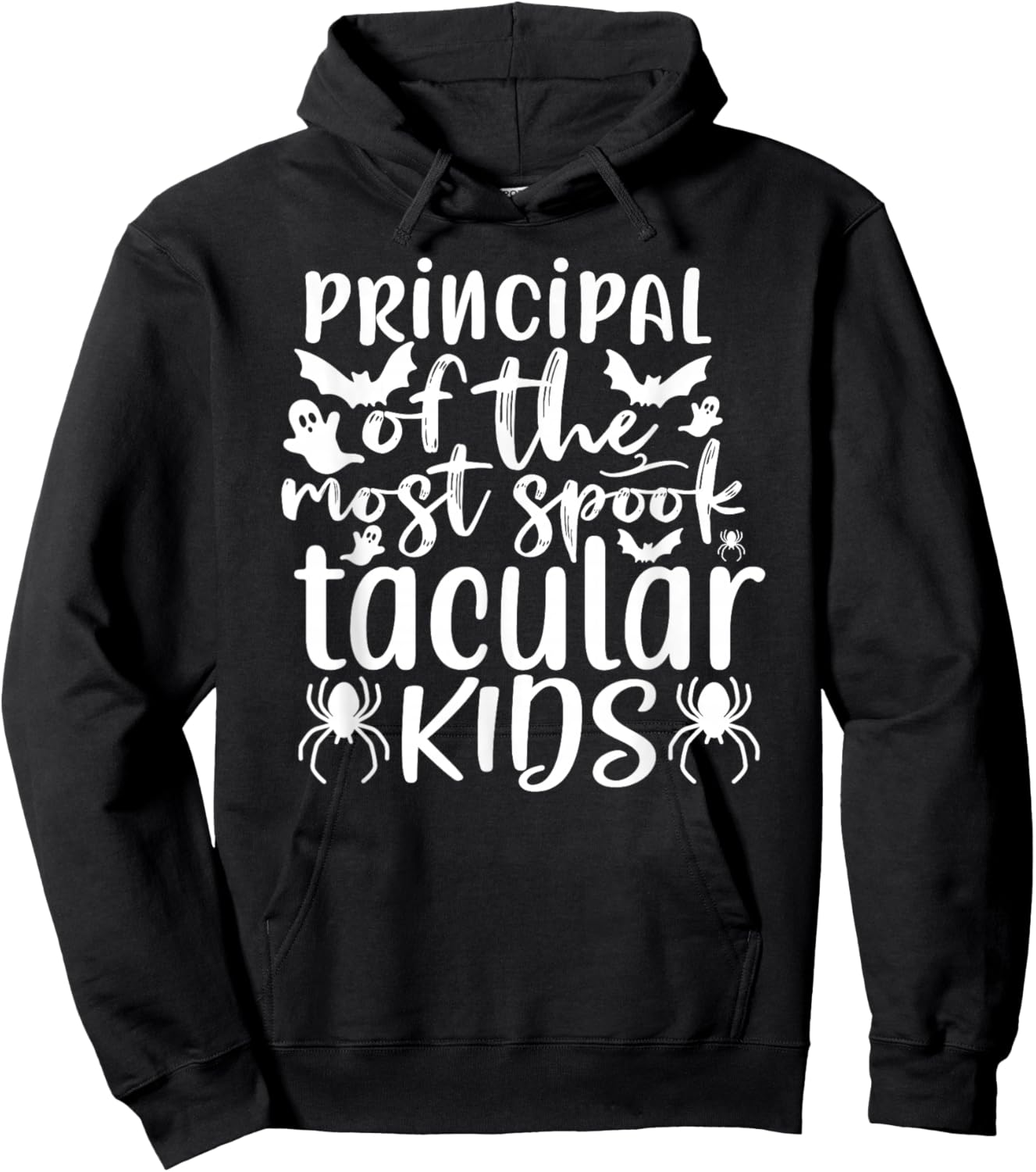 Halloween Funny - Principal Of Most Spooktacular Kids Hoodie - Hoodie | Black