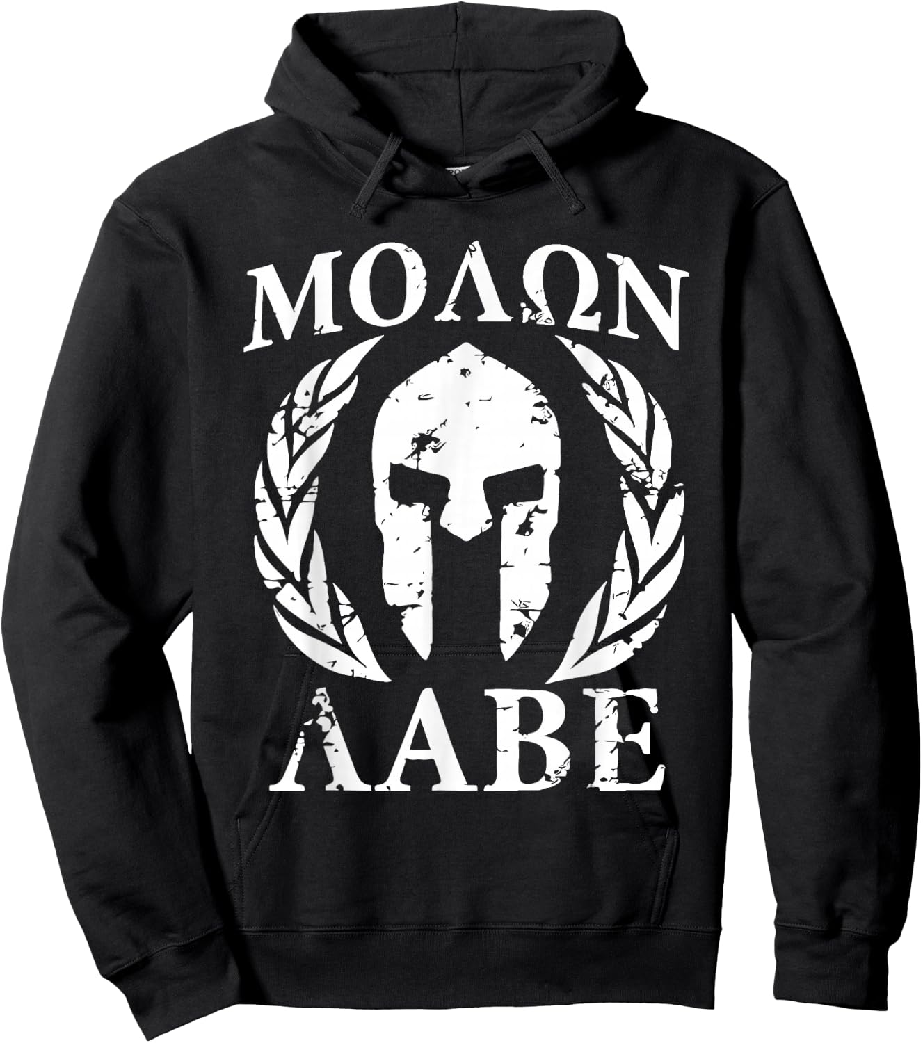Molon Labe Patriotic Hoodie - Hoodie | Black