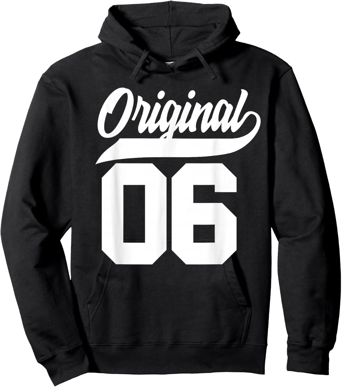 20th Birthday Gift Boys Girls Original Vintage Born 2006 Hoodie - Hoodie | Black