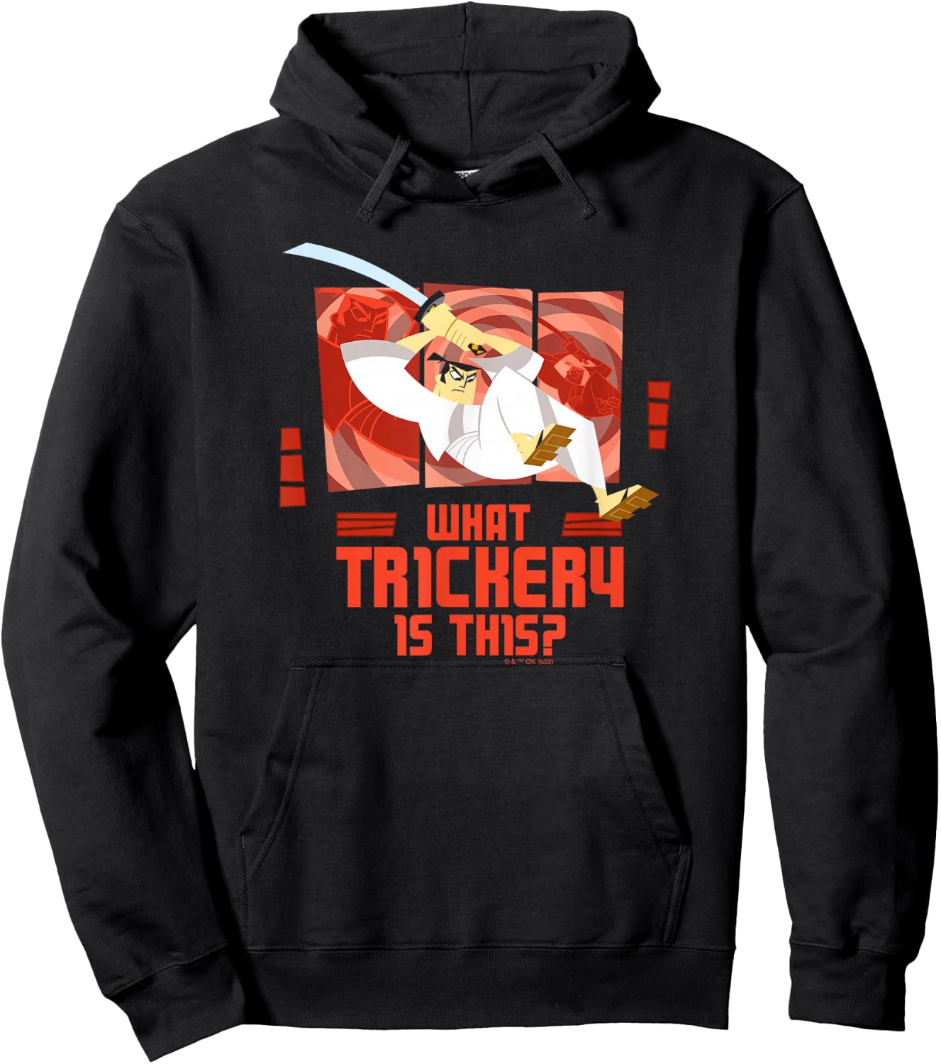 Samurai Jack What Trickery Is This? Hoodie - Hoodie | Black