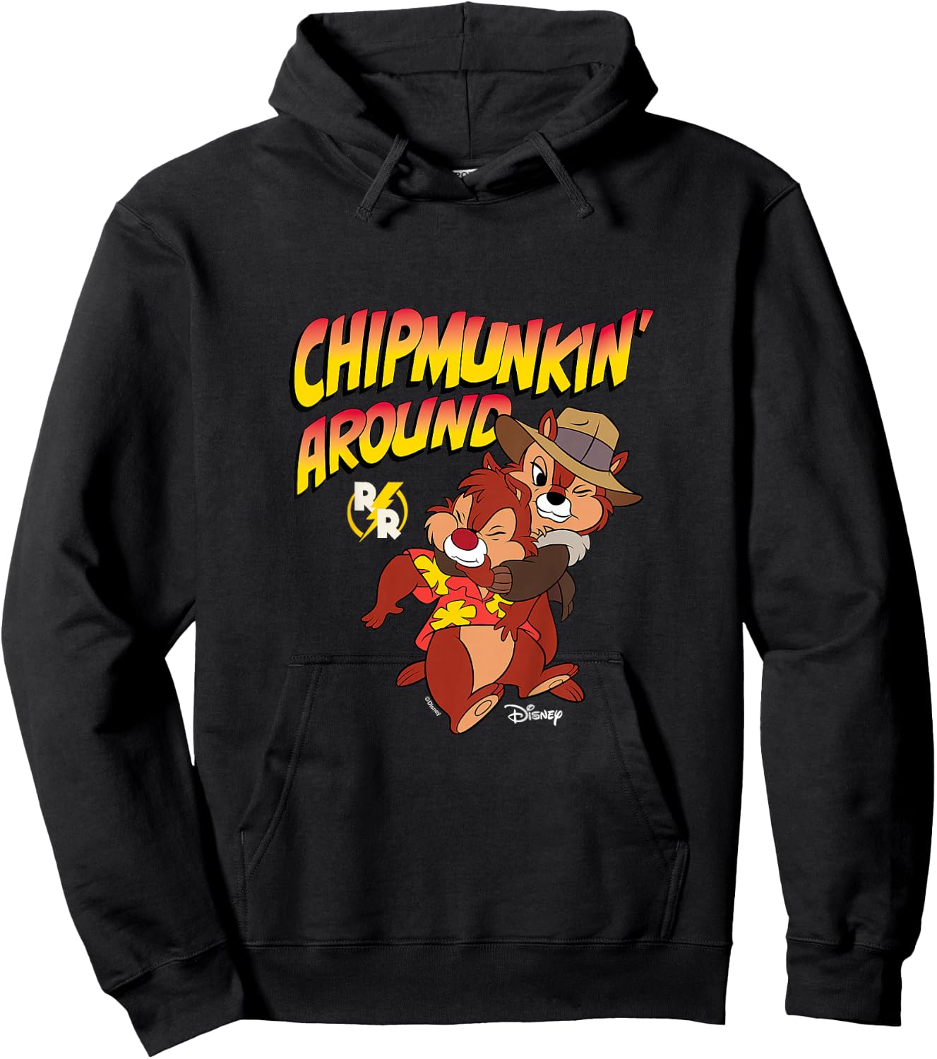 Kids Chip 'N Dale Rescue Rangers - Chipmunkin' Around Hoodie - Hoodie | Black