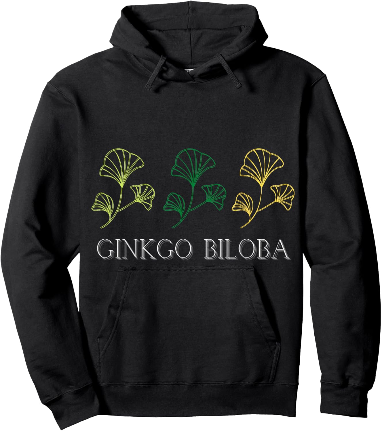 Ginkgo Biloba Hoodie - Hoodie | Black