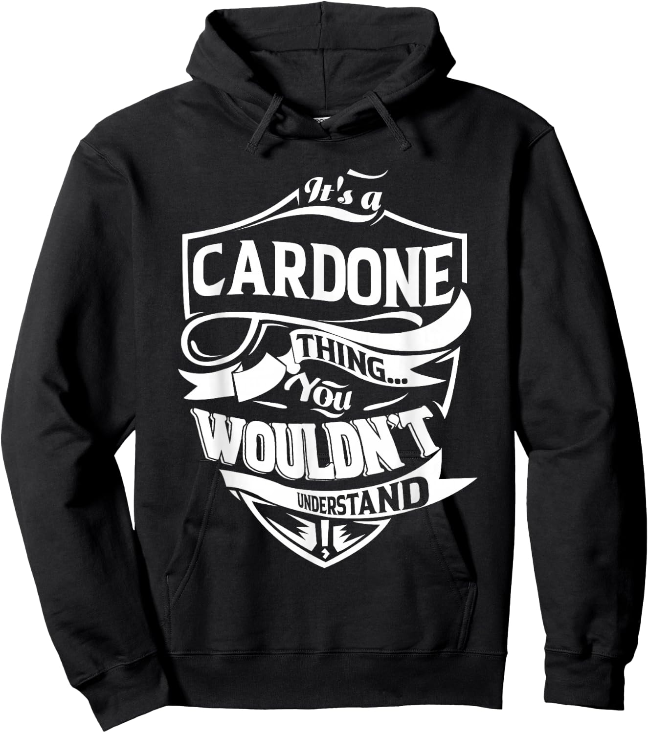 It's a CARDONE Thing You Wouldn't Understand Gifts Hoodie - Hoodie | Black