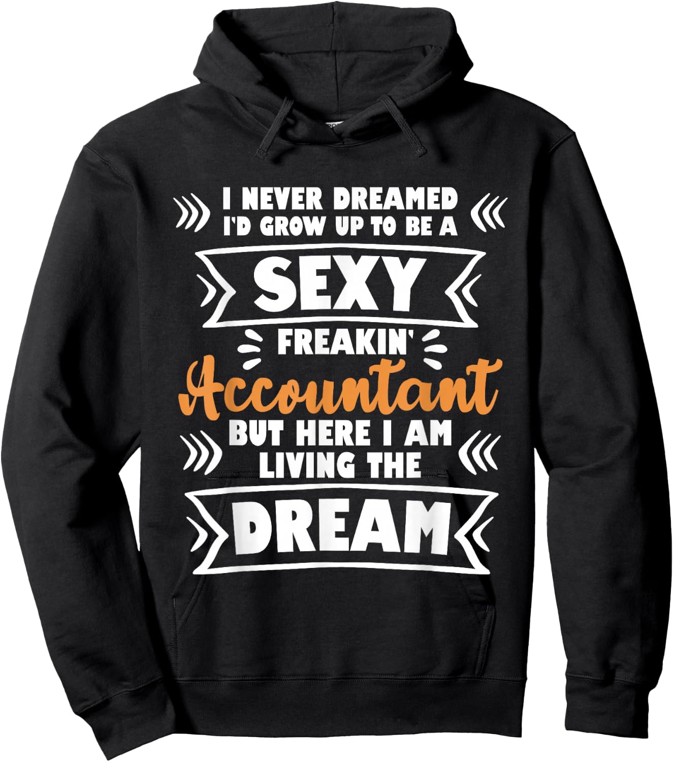 Grow Up To Be A Sexy Accountant - Bookkeeping Audit Hoodie - Hoodie | Black