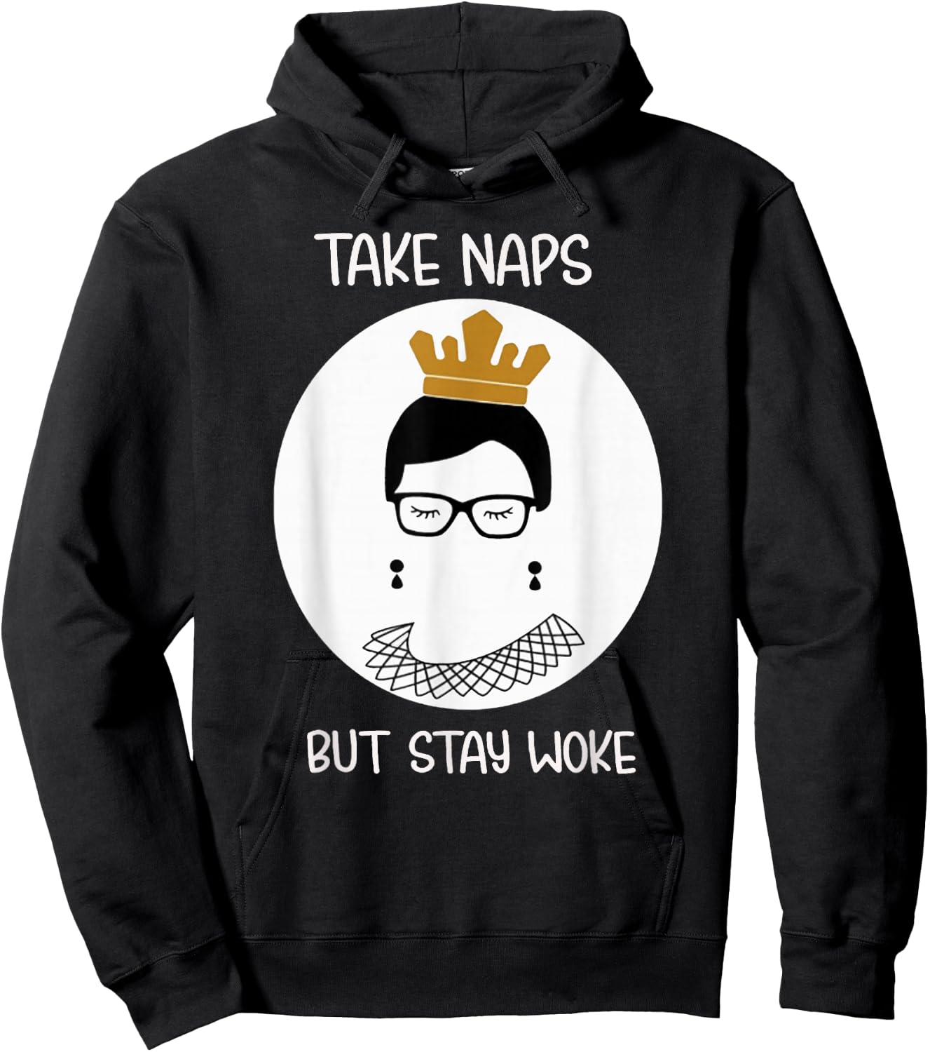 Take Naps But Stay-Woke Gift Hoodie - Hoodie | Black