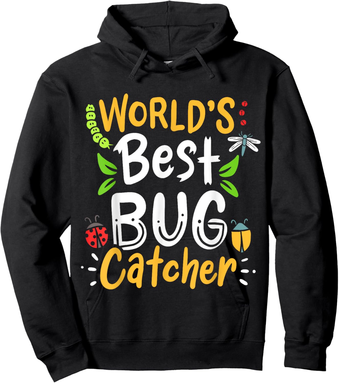Bug Ladybug Gift Bug Catchers and Entomologists Hoodie - Hoodie | Black