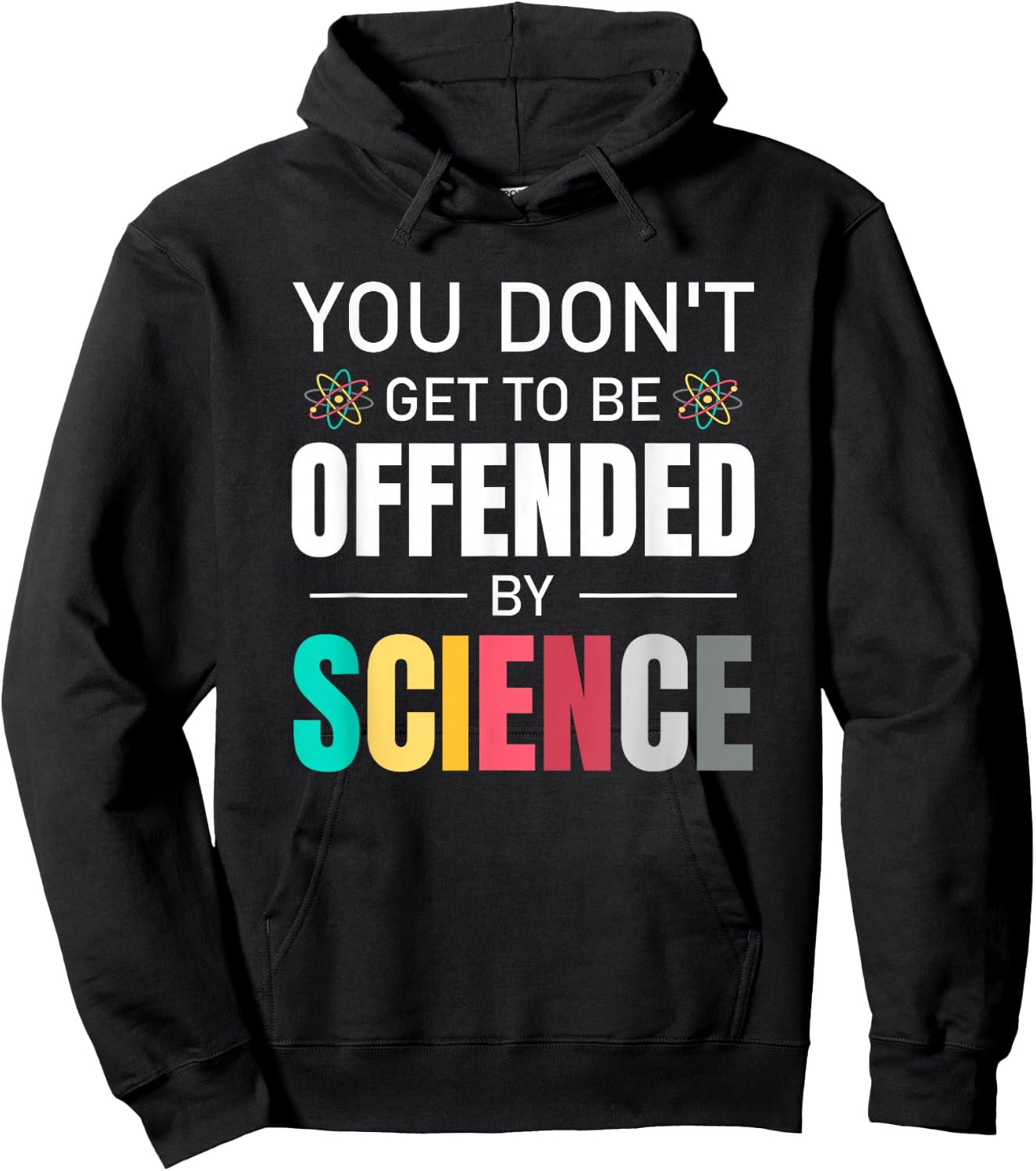 You don't get to be offended by science Thank Science Proton Hoodie - Hoodie | Black