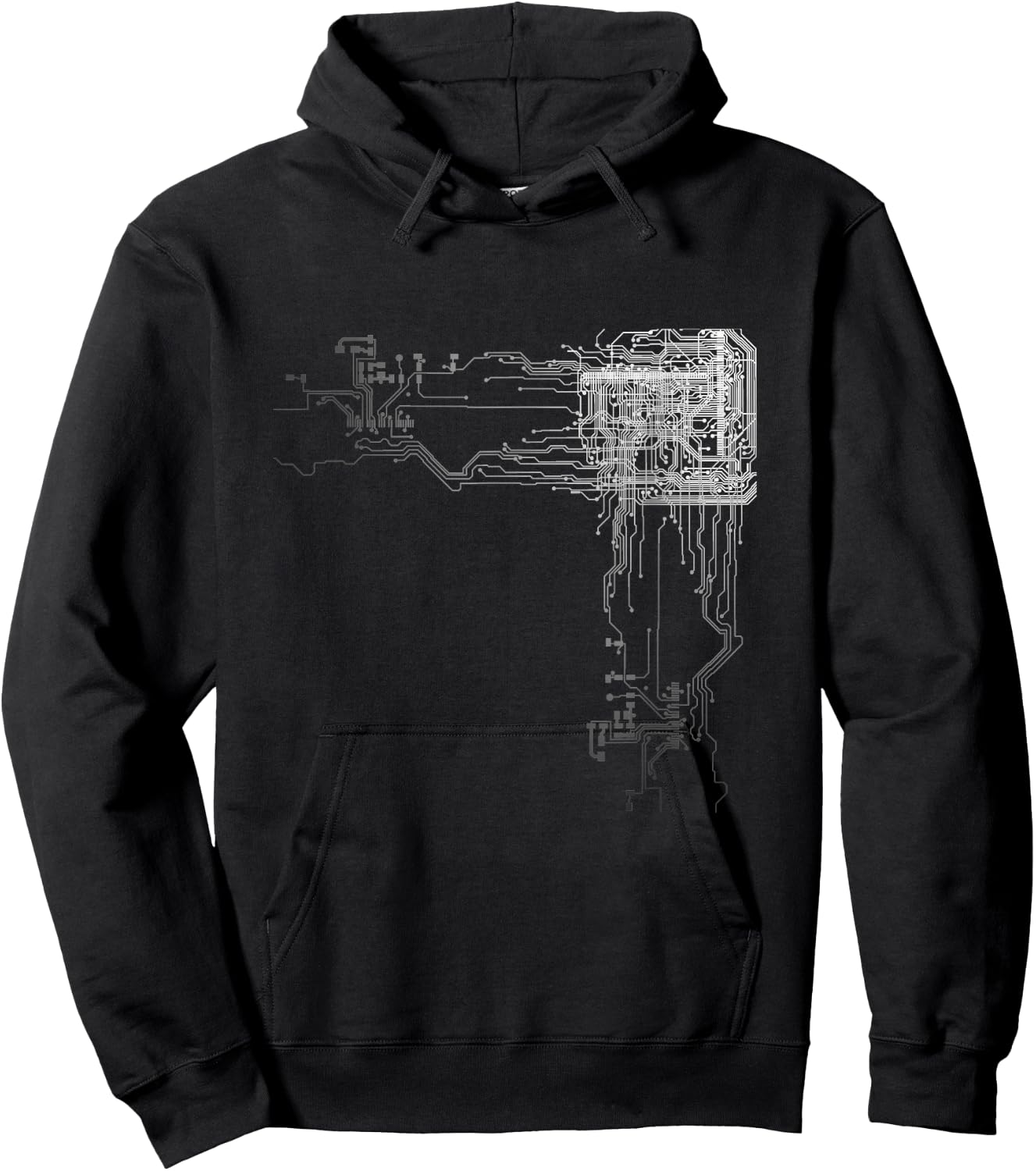 CPU technology nerd computer chip computer scientist Hoodie - Hoodie | Black