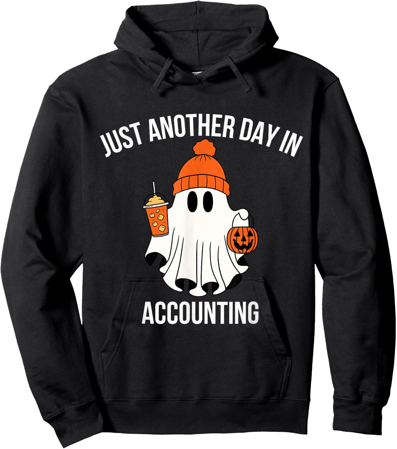 Funny Accountant Halloween Accounting Colleague Gift Hoodie - Hoodie | Black