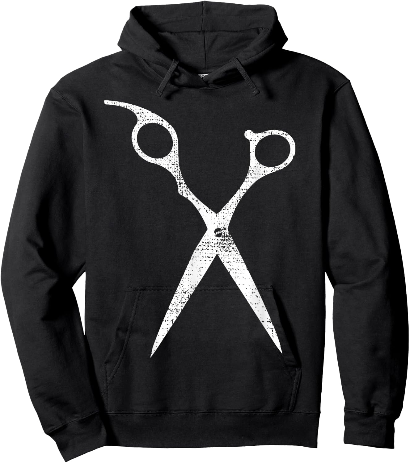 Vintage Hairdresser Hairdresser Gift Hoodie - Hoodie | Black
