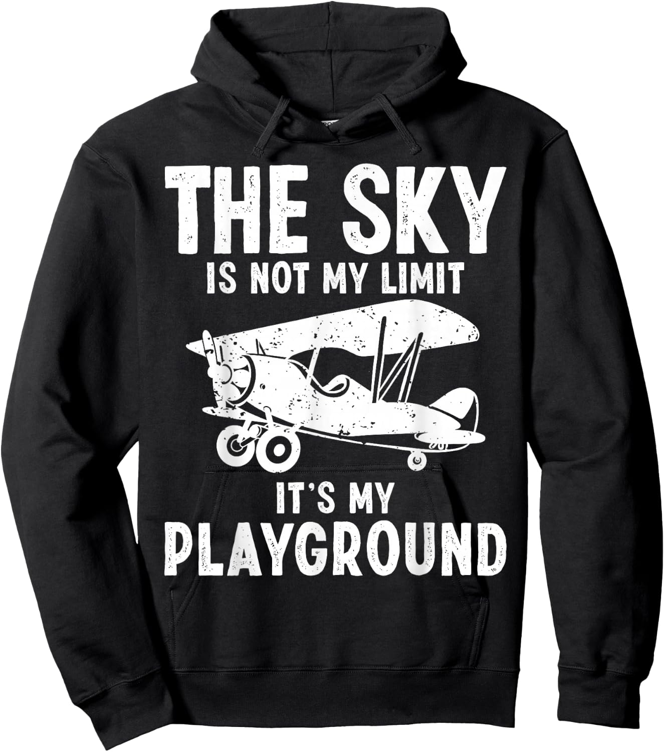 Cute Pilot Art Women Aviation Pilot Airplane Captain Hoodie - Hoodie | Black