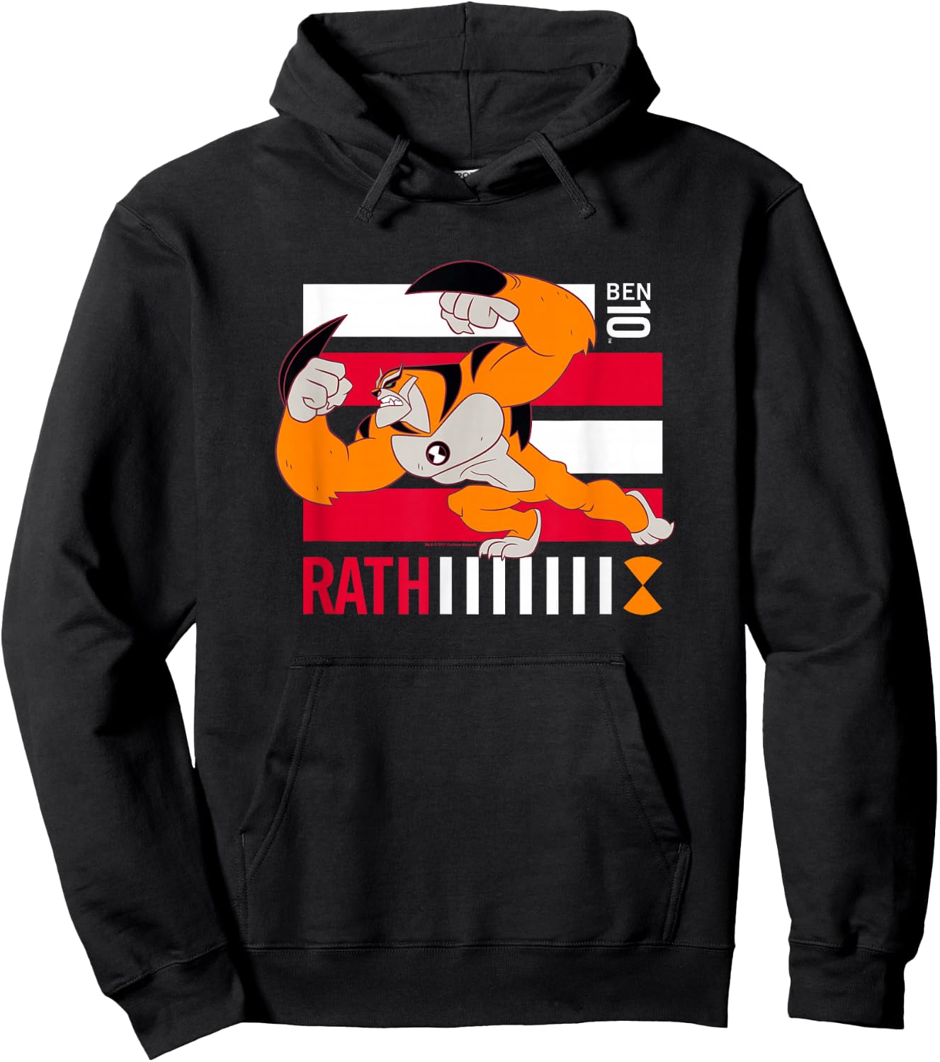 Ben 10 Rath Hoodie - Hoodie | Black