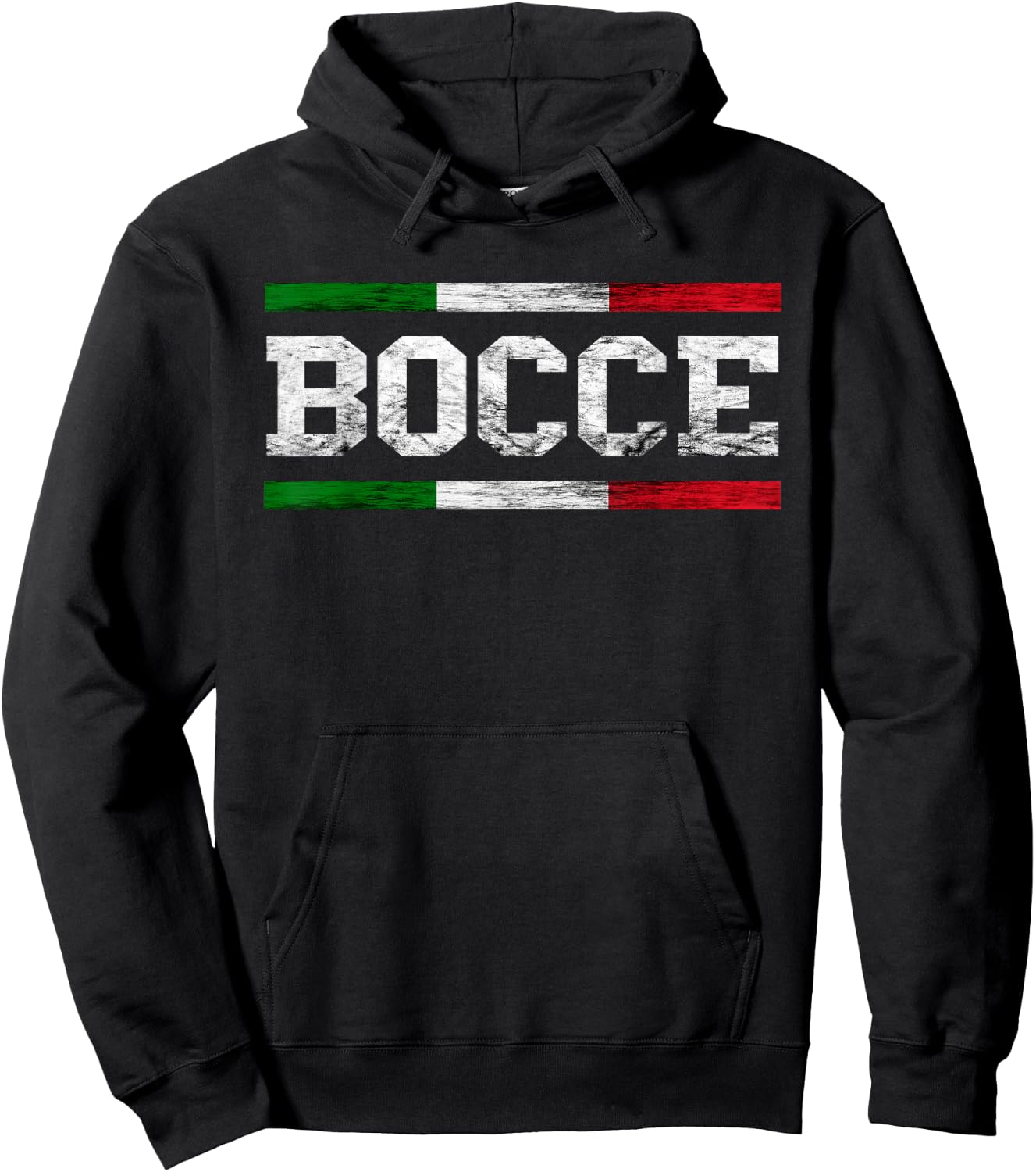 Bocce Ball Game Boule Boccia Italy Sport Italian Bocce Hoodie - Hoodie | Black
