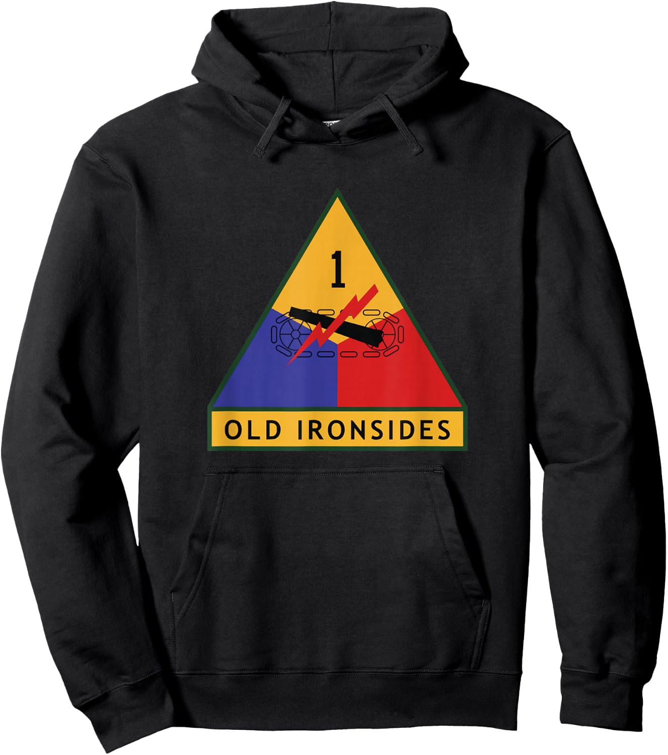 1st Armored Division T Shirt 20584 Hoodie - Hoodie | Black