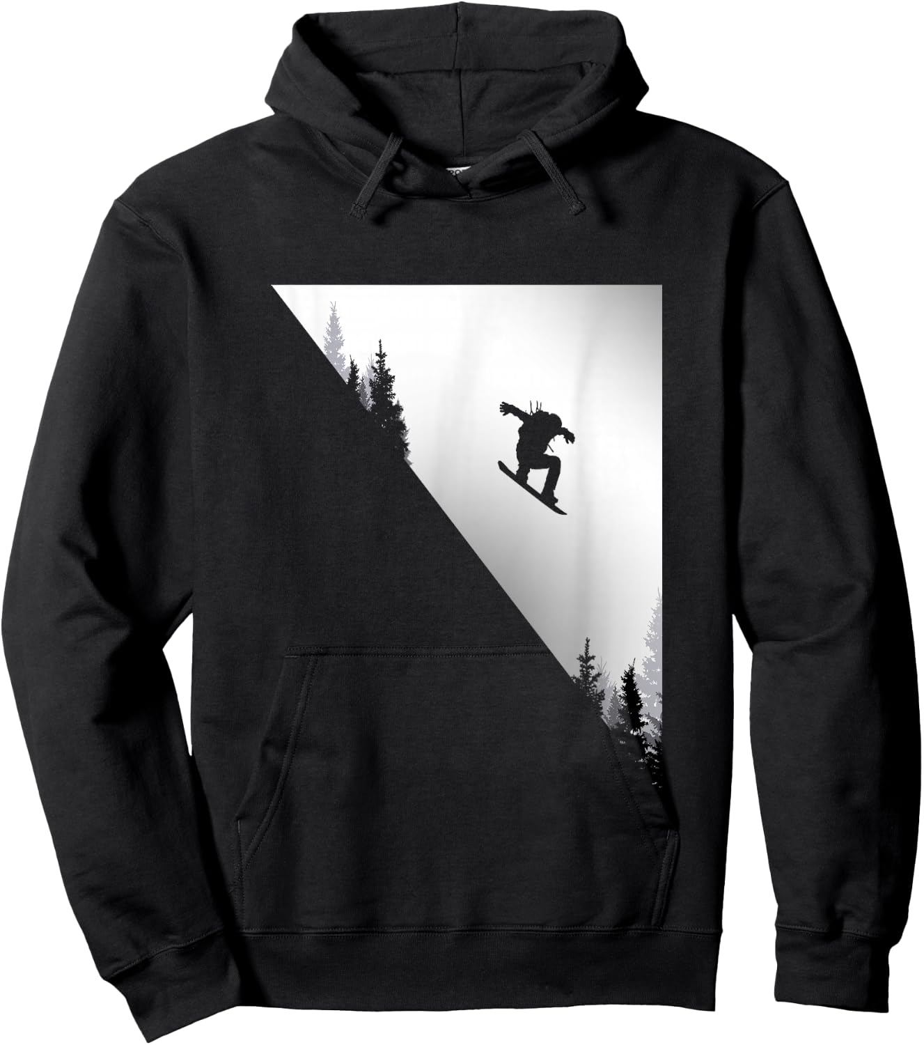 Snowboard Apparel - Snowboarding Snowboarder Snowboard Small Hoodie - Hoodie | Black