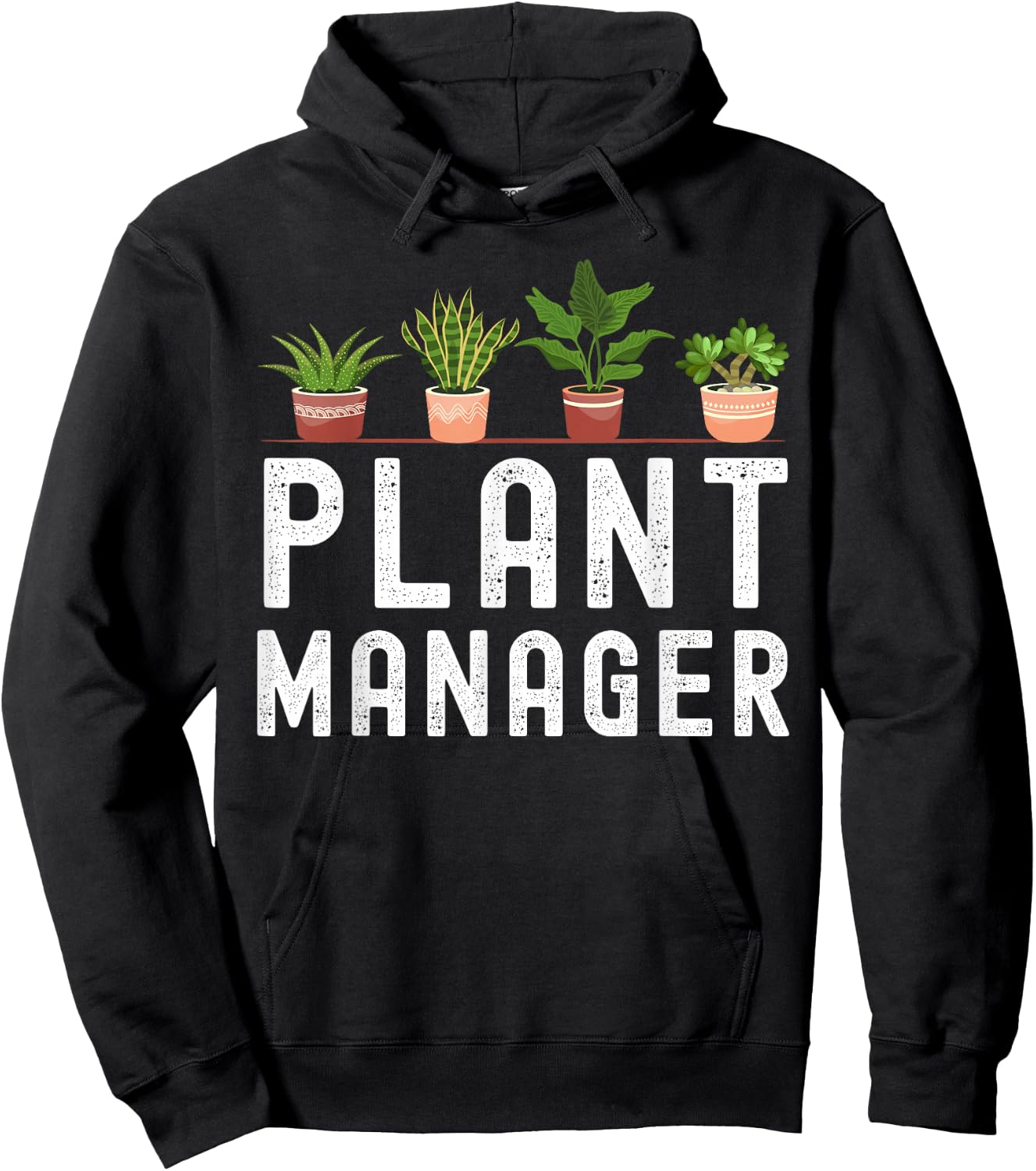 Gardening Plant Pots Plant Manager for Gardeners Hoodie - Hoodie | Black