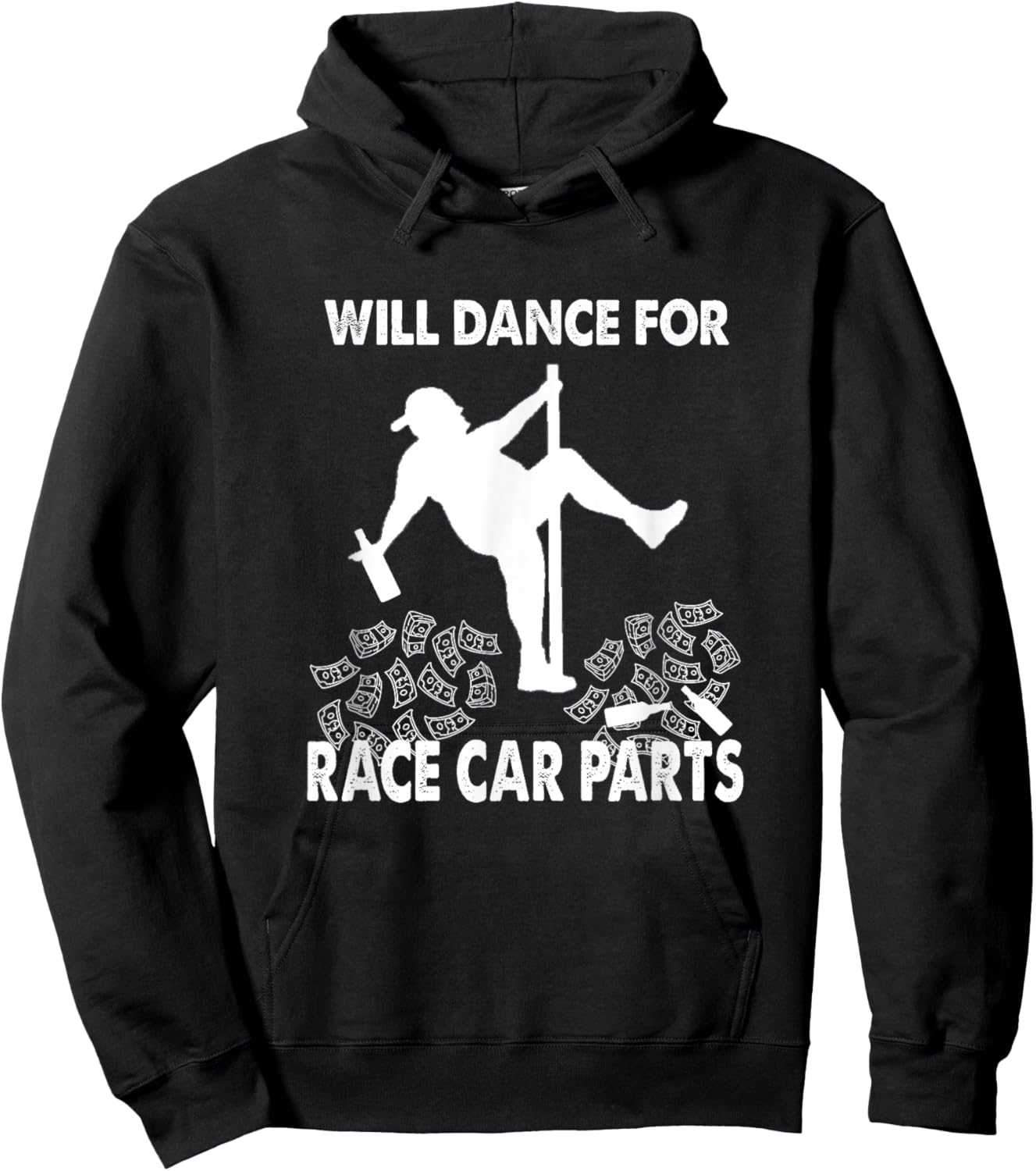 Funny Dirt Track Racing Stock Car Race Track Dirt Racing Hoodie - Hoodie | Black