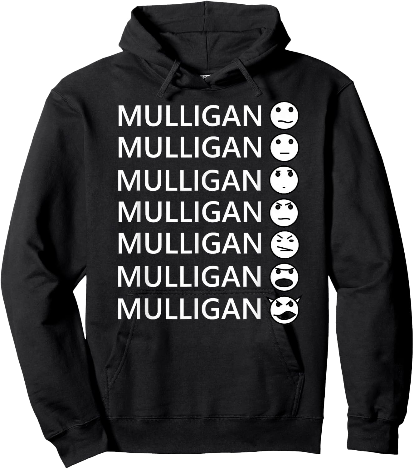 The Seven Faces of Mulligan Magic Hoodie - Hoodie | Black