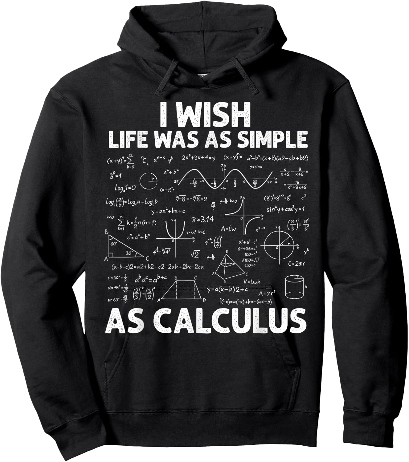 Funny Calculus Women Math Teacher Math Joke Humor Small Hoodie - Hoodie | Black