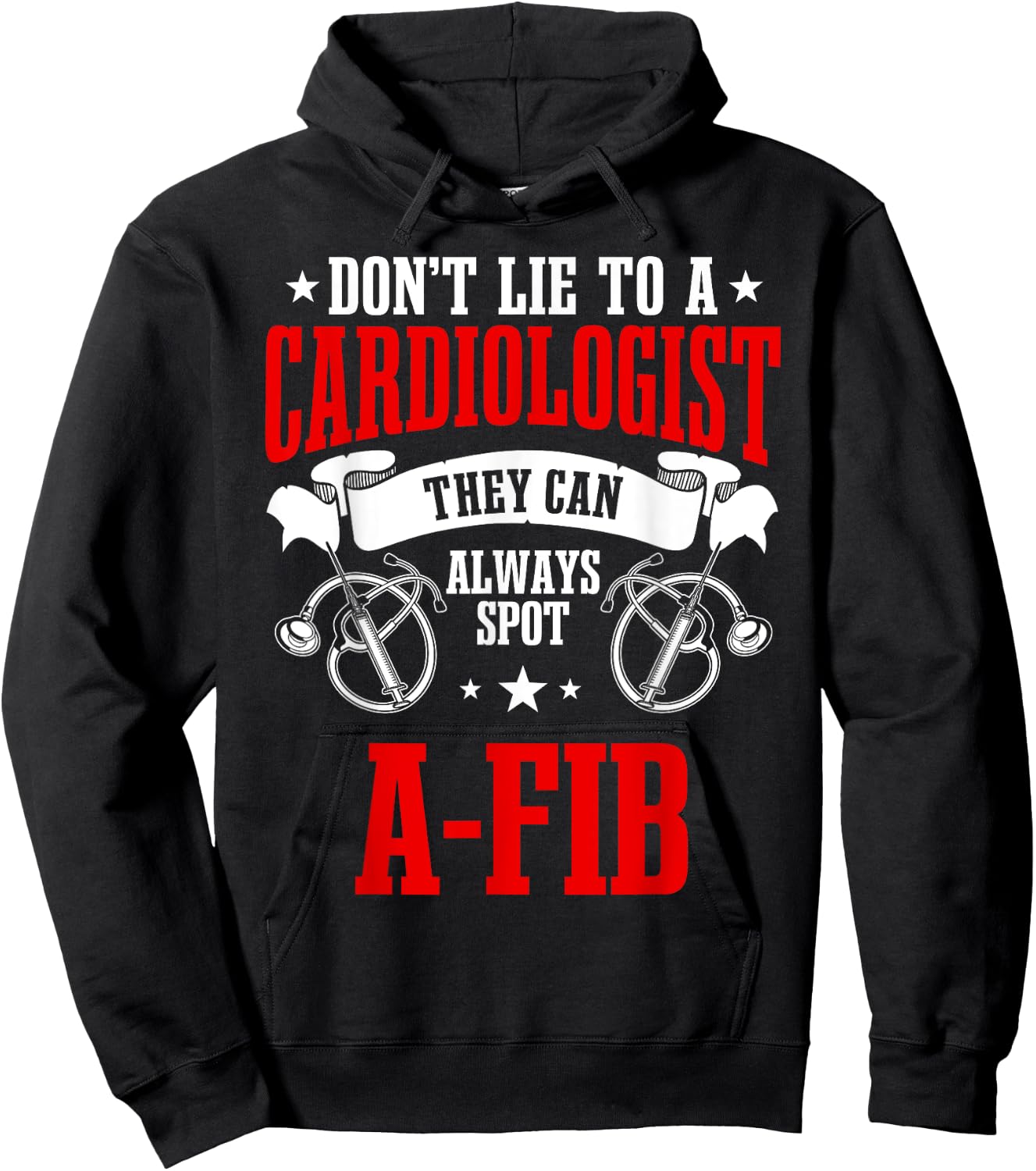 Cardiologist Cardiac Surgeon Physician Hoodie - Hoodie | Black