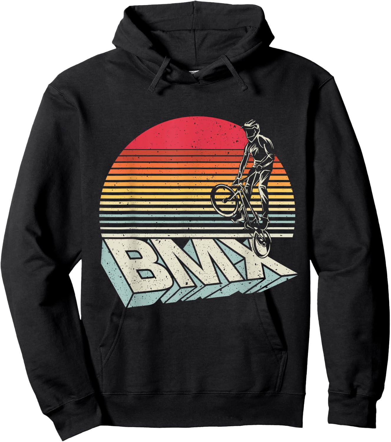 BMX Vintage Bike Fans Kids Gift - BMX Freestyle Hoodie - Hoodie | Black