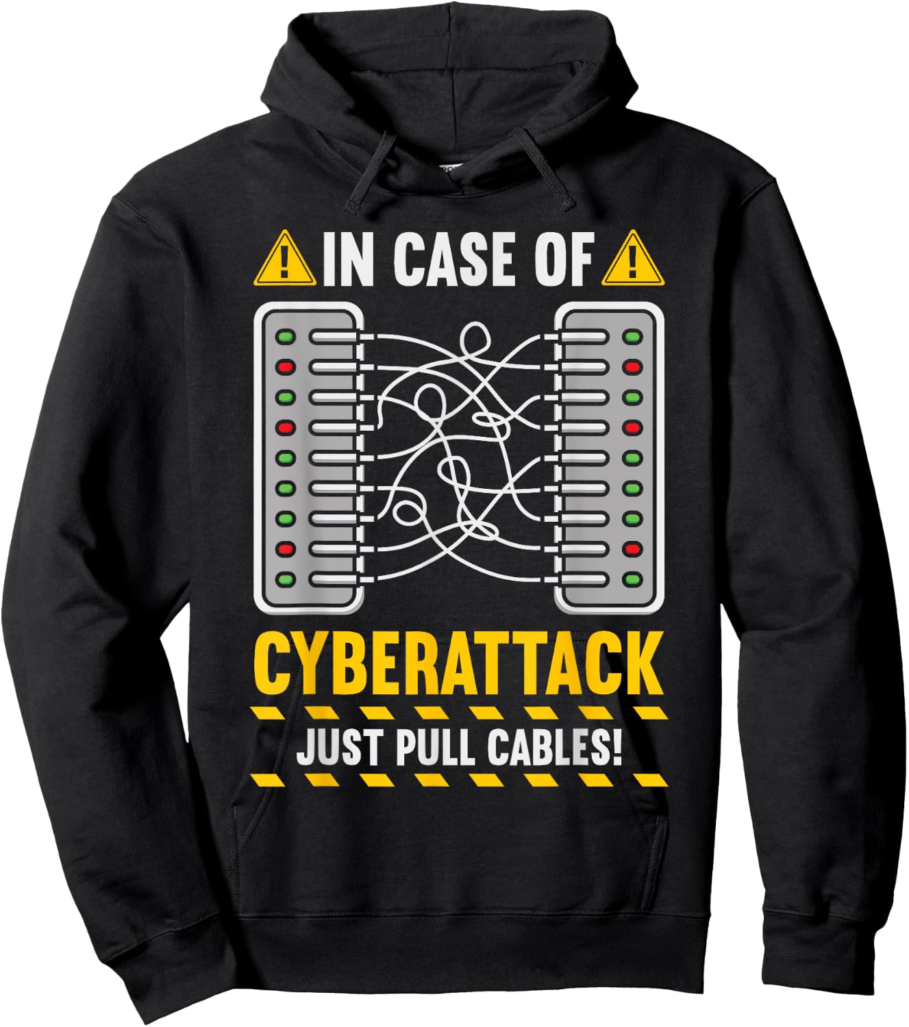 Funny Cybersecurity Computer Hoodie - Hoodie | Black