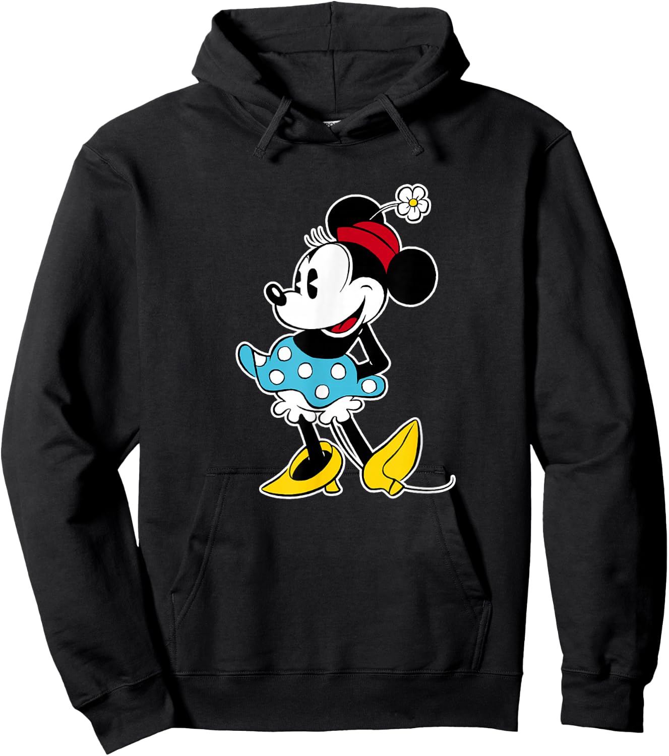 Disney Minnie Mouse Flower Hat Small Hoodie - Hoodie | Black