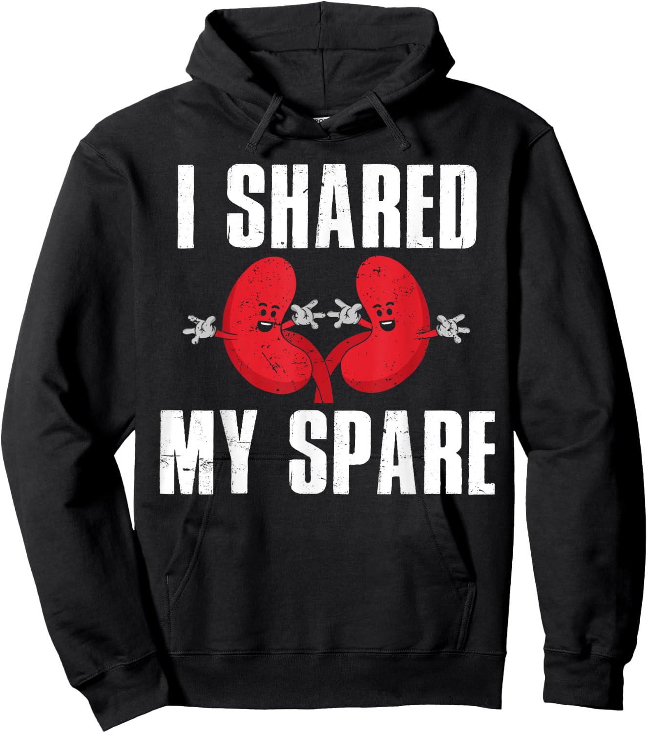 Cool Kidney Donor Art Men Women Transplant Surgery Recovery Hoodie - Hoodie | Black