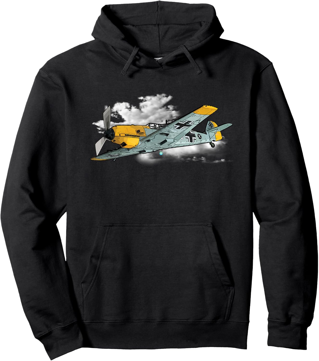 Bf-109 WWII German Luftwaffe Pilot Gift Airplane Gift Hoodie - Hoodie | Black