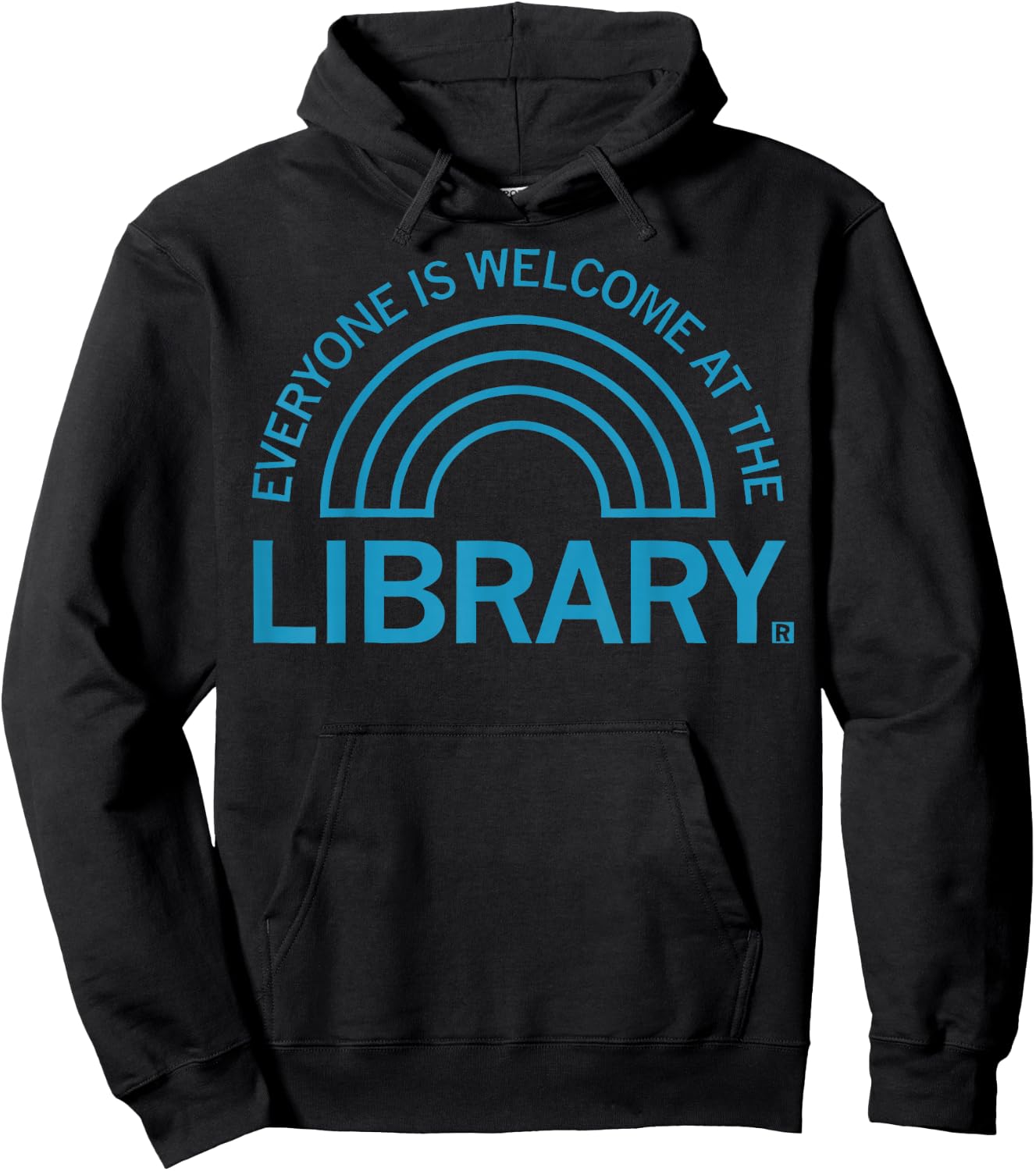 Everyone Is Welcome At The Library 2023 Hoodie - Hoodie | Black