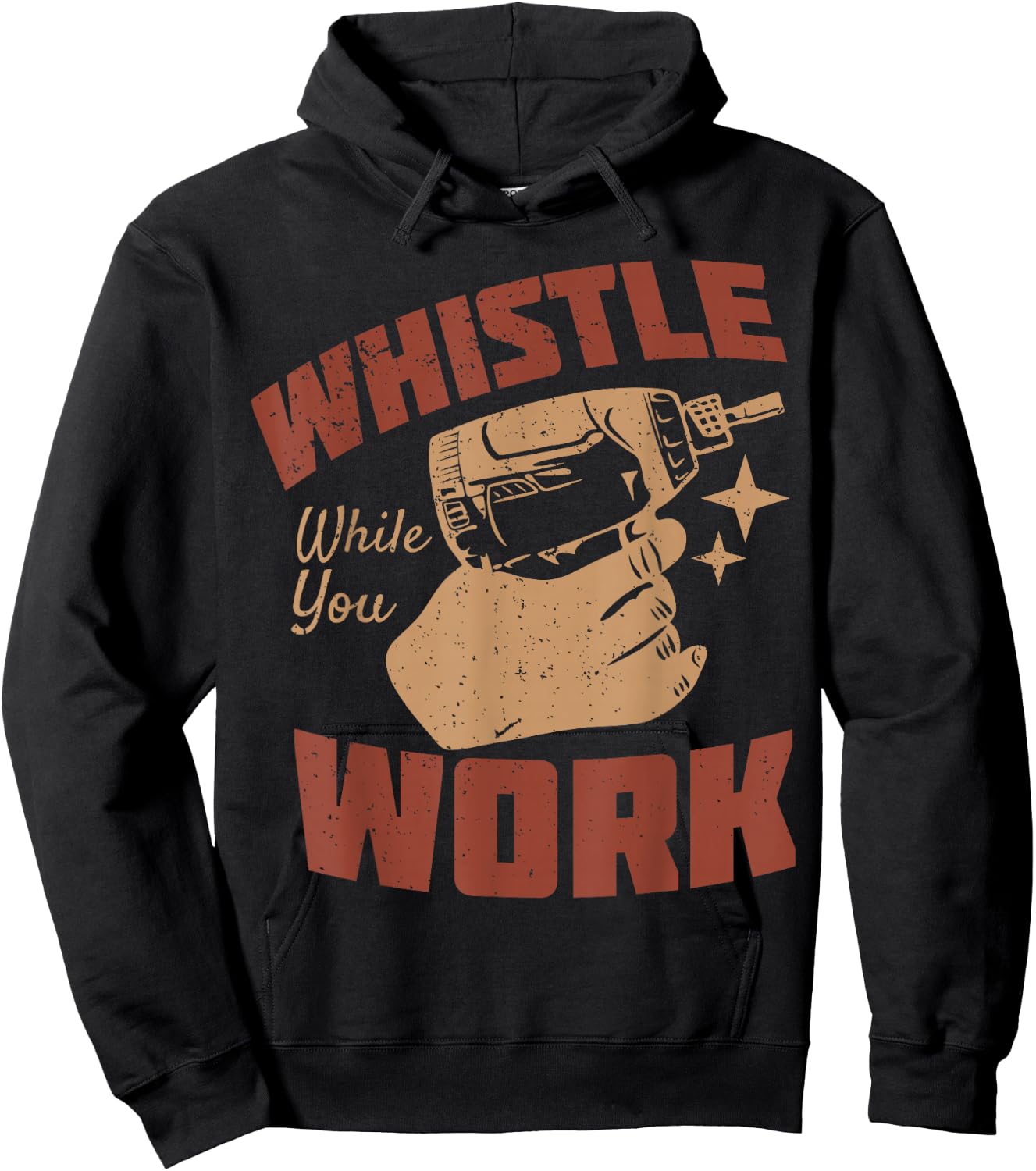 Whistle While You Work Hoodie - Hoodie | Black