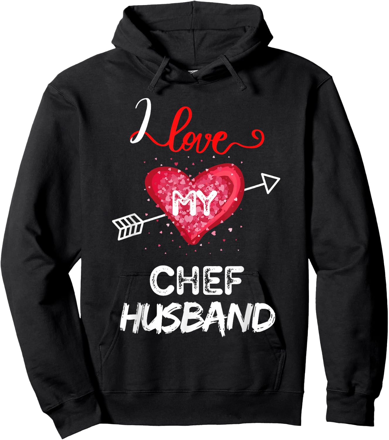 I love My Chef Husband Hoodie - Hoodie | Black