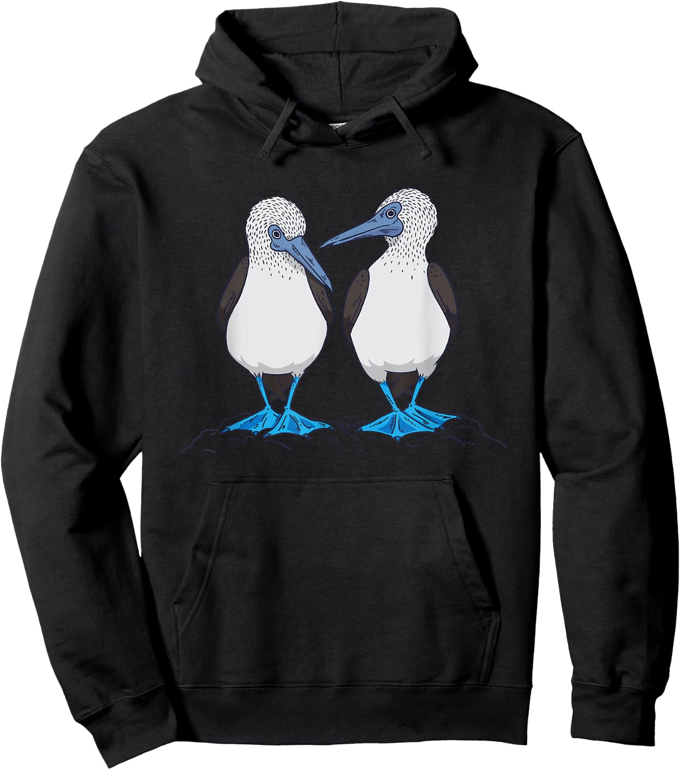 Boobies Seabirds Blue-footed Booby Bird Hoodie - Hoodie | Black