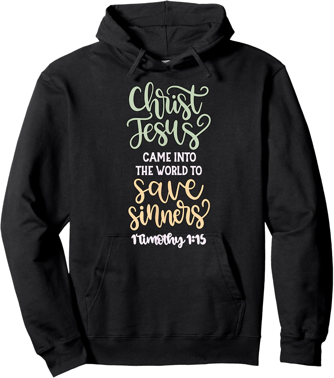 1 Timothy 1:15 Hoodie - Hoodie | Black