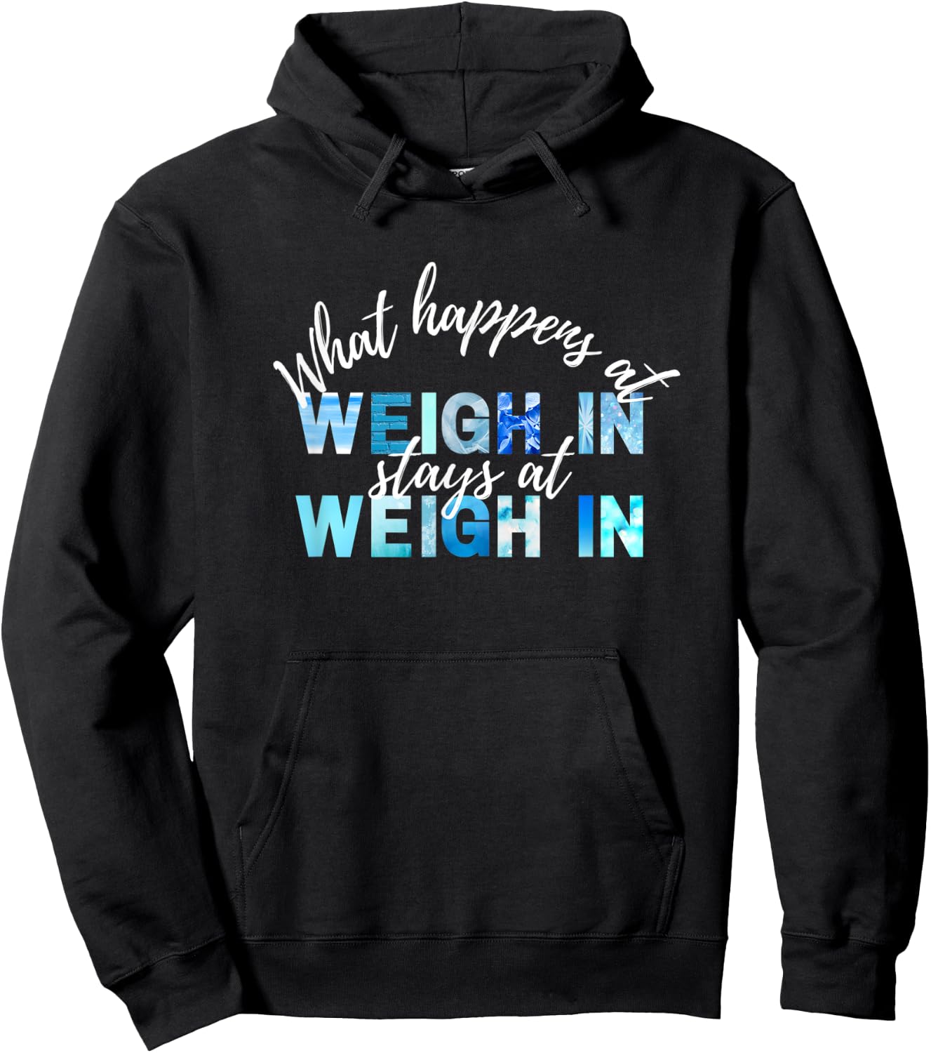 Funny World of Weight Loss Slimming Watcher Weigh In Day Hoodie - Hoodie | Black