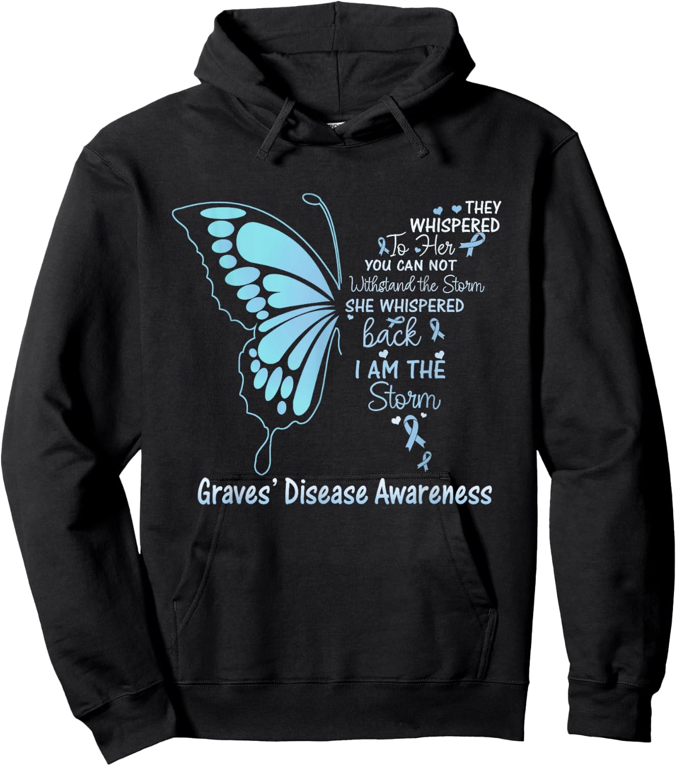 Graves' Disease I am the Storm Hoodie - Hoodie | Black