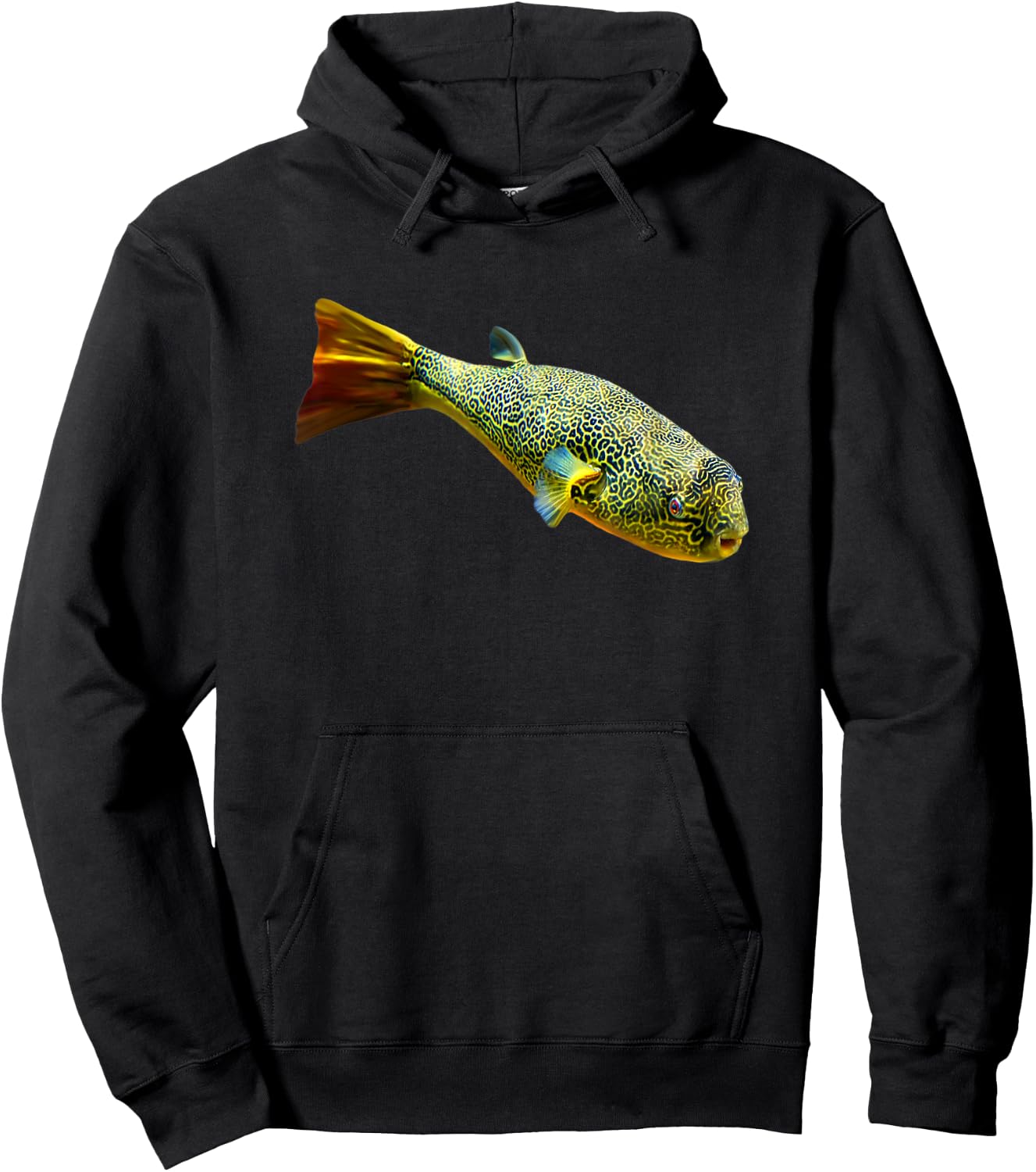 Mbu Pufferfish Freshwater Puffers Large Aquarium Fish Lovers Hoodie - Hoodie | Black
