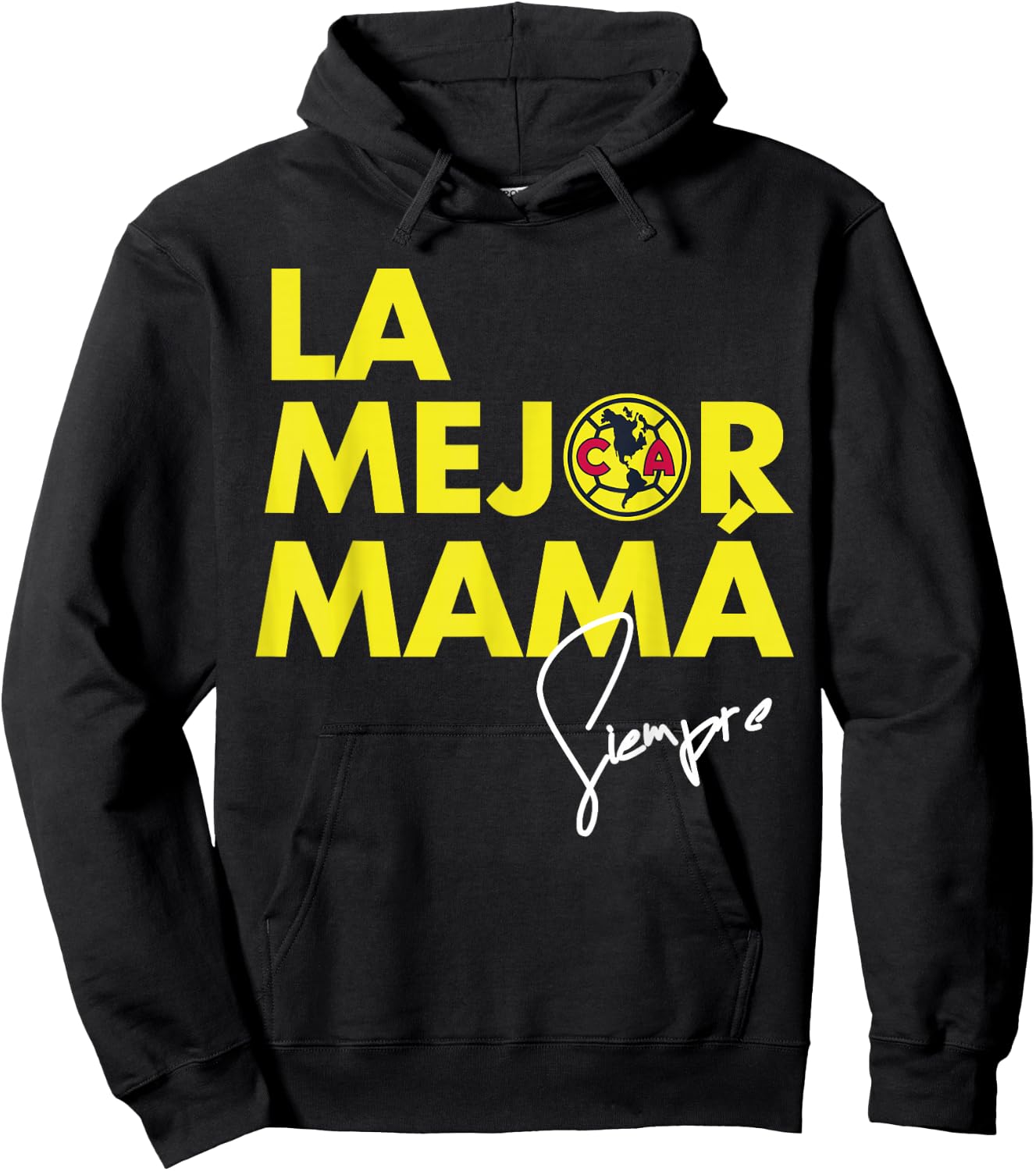 Club America - Score Big with Our Exclusive Collection Hoodie - Hoodie | Black